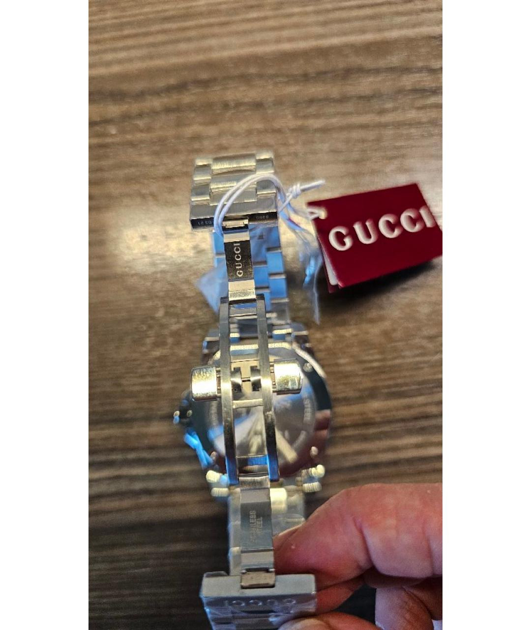 GUCCI Черные часы, фото 3