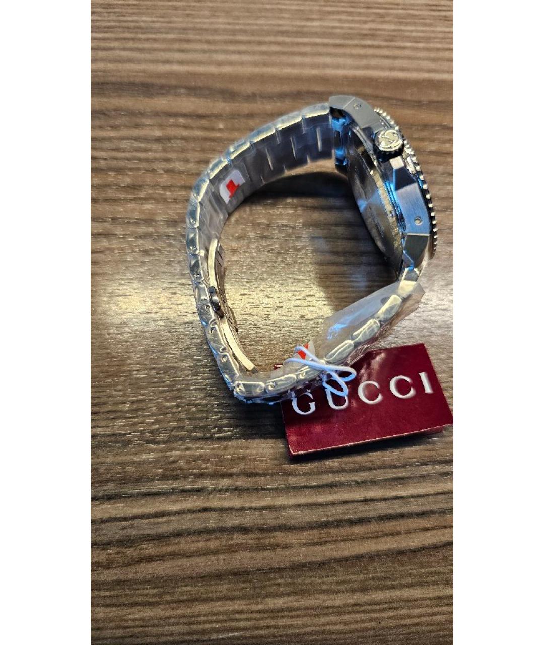 GUCCI Черные часы, фото 5