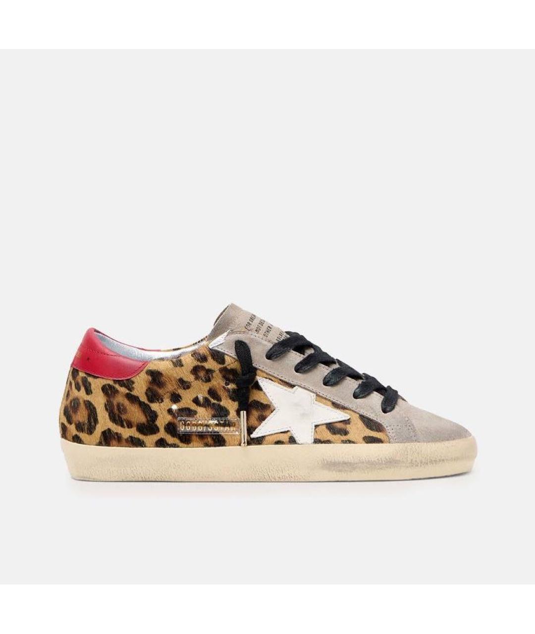GOLDEN GOOSE Мульти кожаные кеды, фото 9