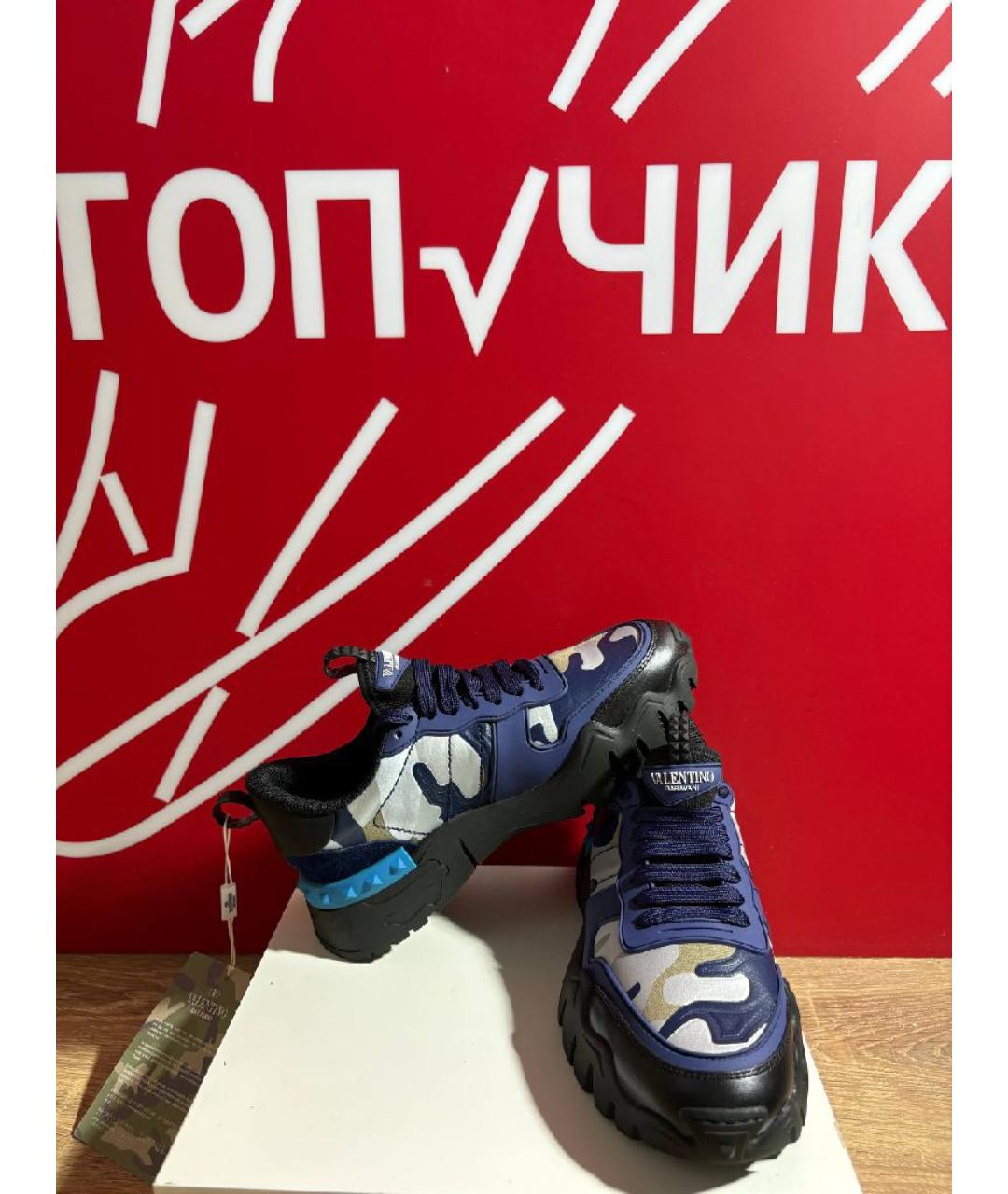 120% LINO Синие высокие ботинки, фото 6
