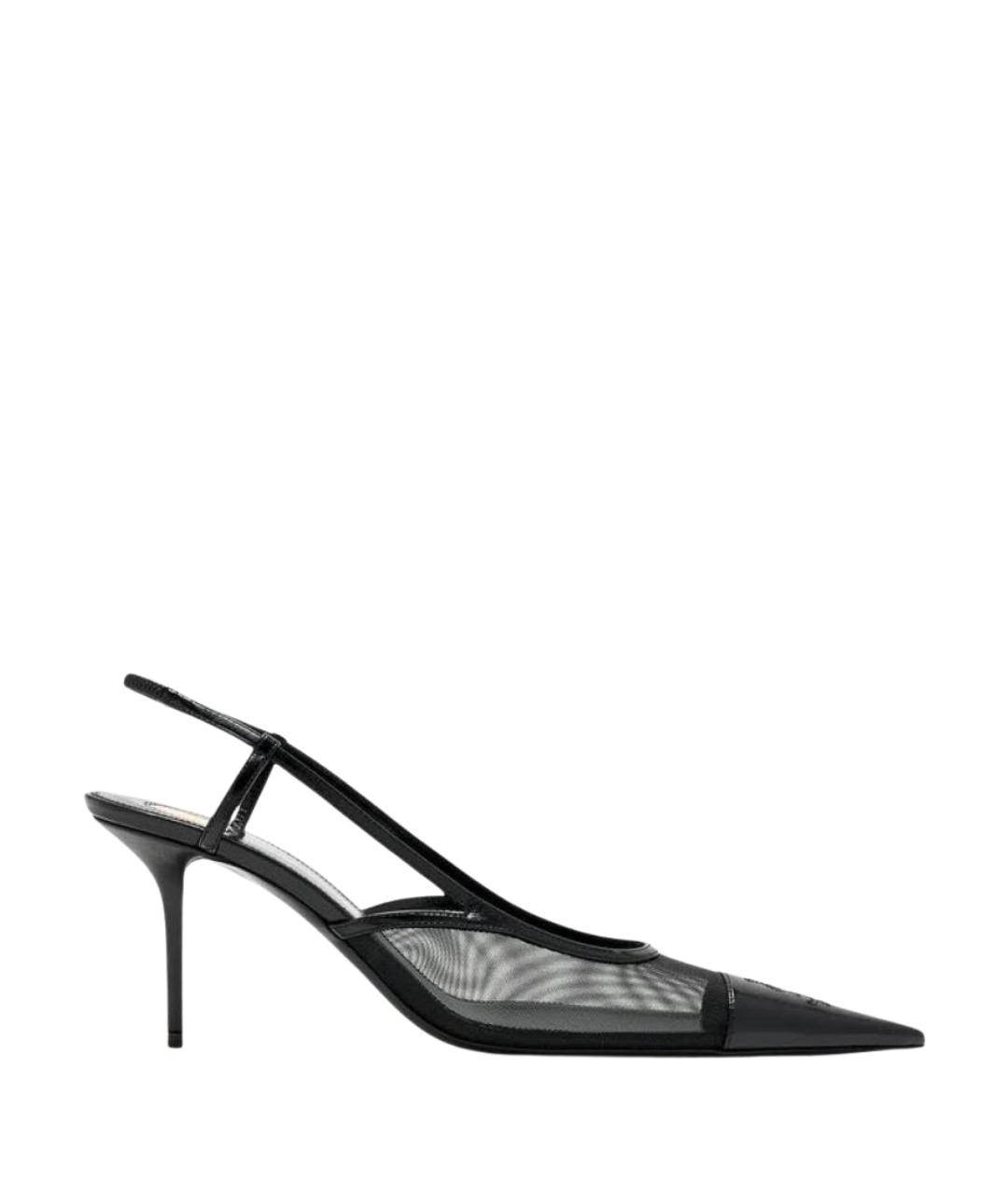 SAINT LAURENT Черные туфли, фото 1