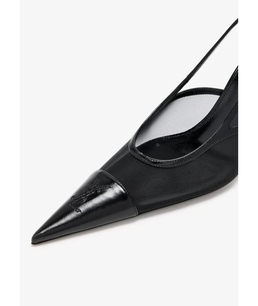 SAINT LAURENT Черные туфли, фото 6