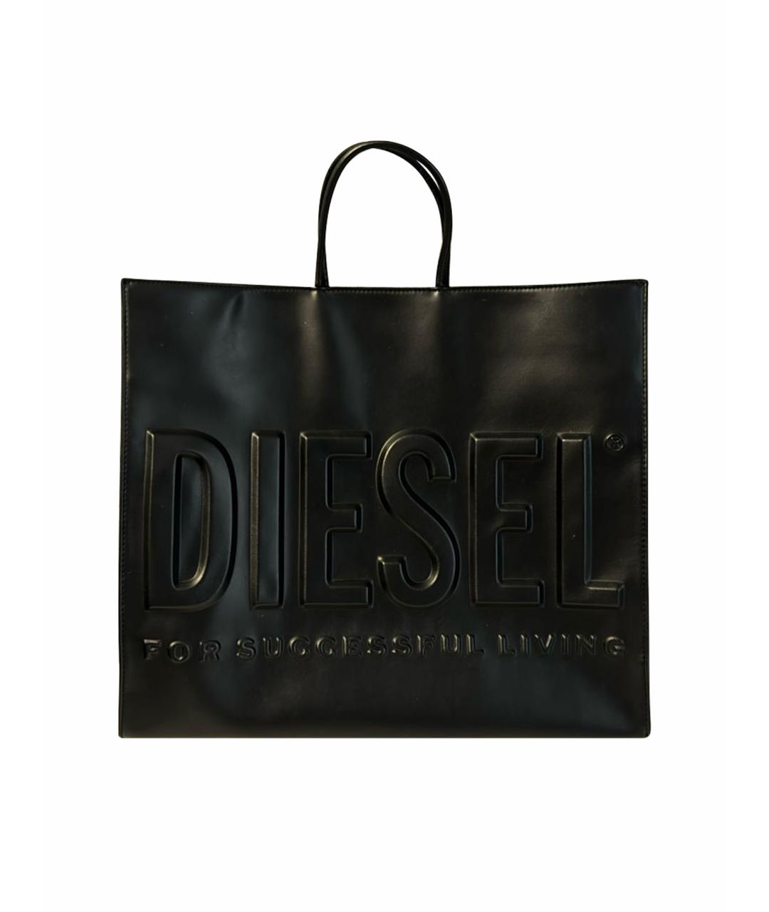 DIESEL Черная сумка тоут, фото 1