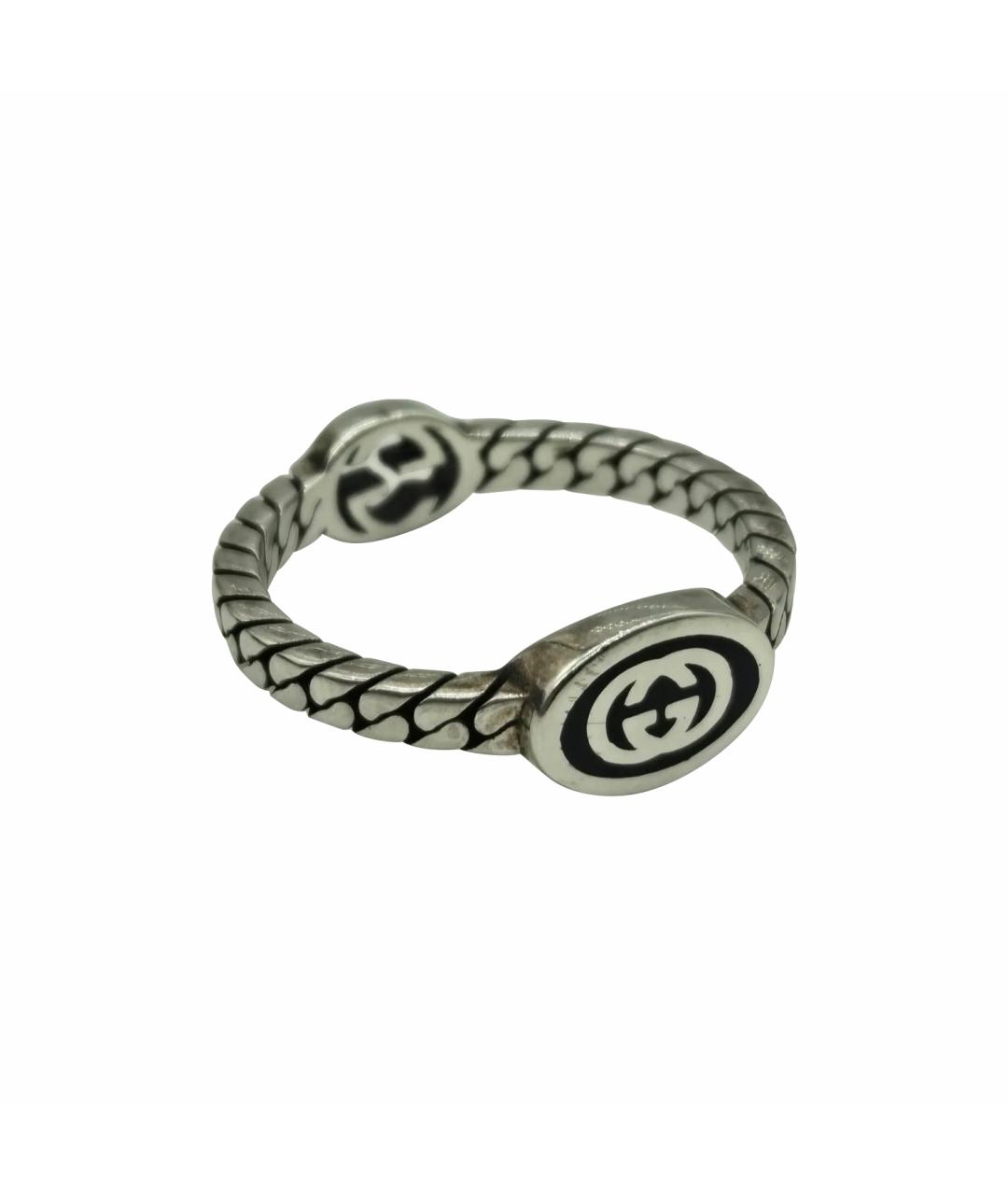 GUCCI Серебряное серебряное кольцо, фото 1