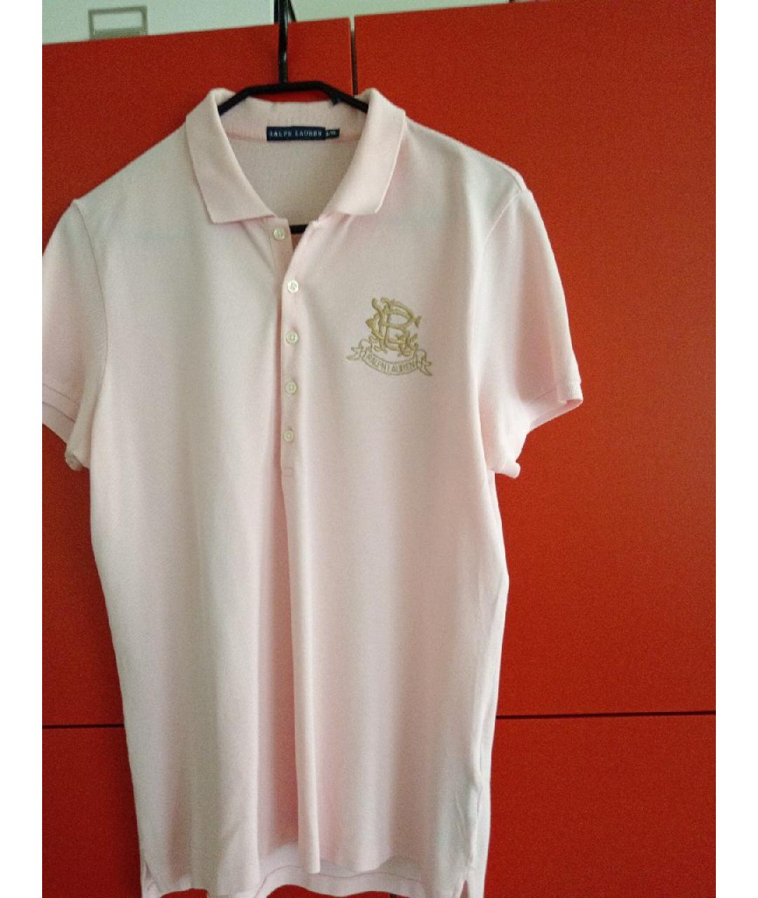POLO RALPH LAUREN Розовая хлопковая рубашка, фото 5