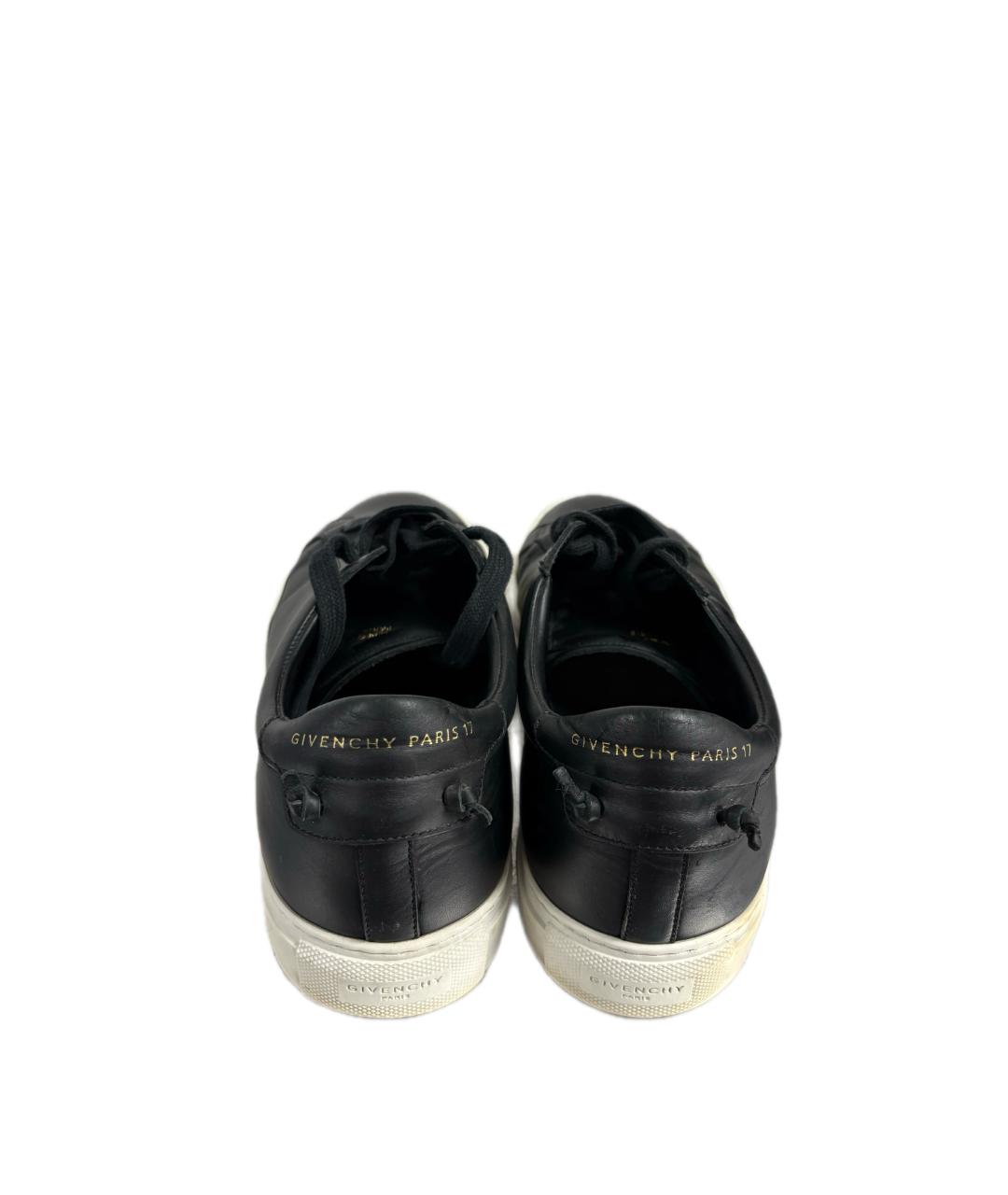 GIVENCHY Черные низкие кроссовки / кеды, фото 5
