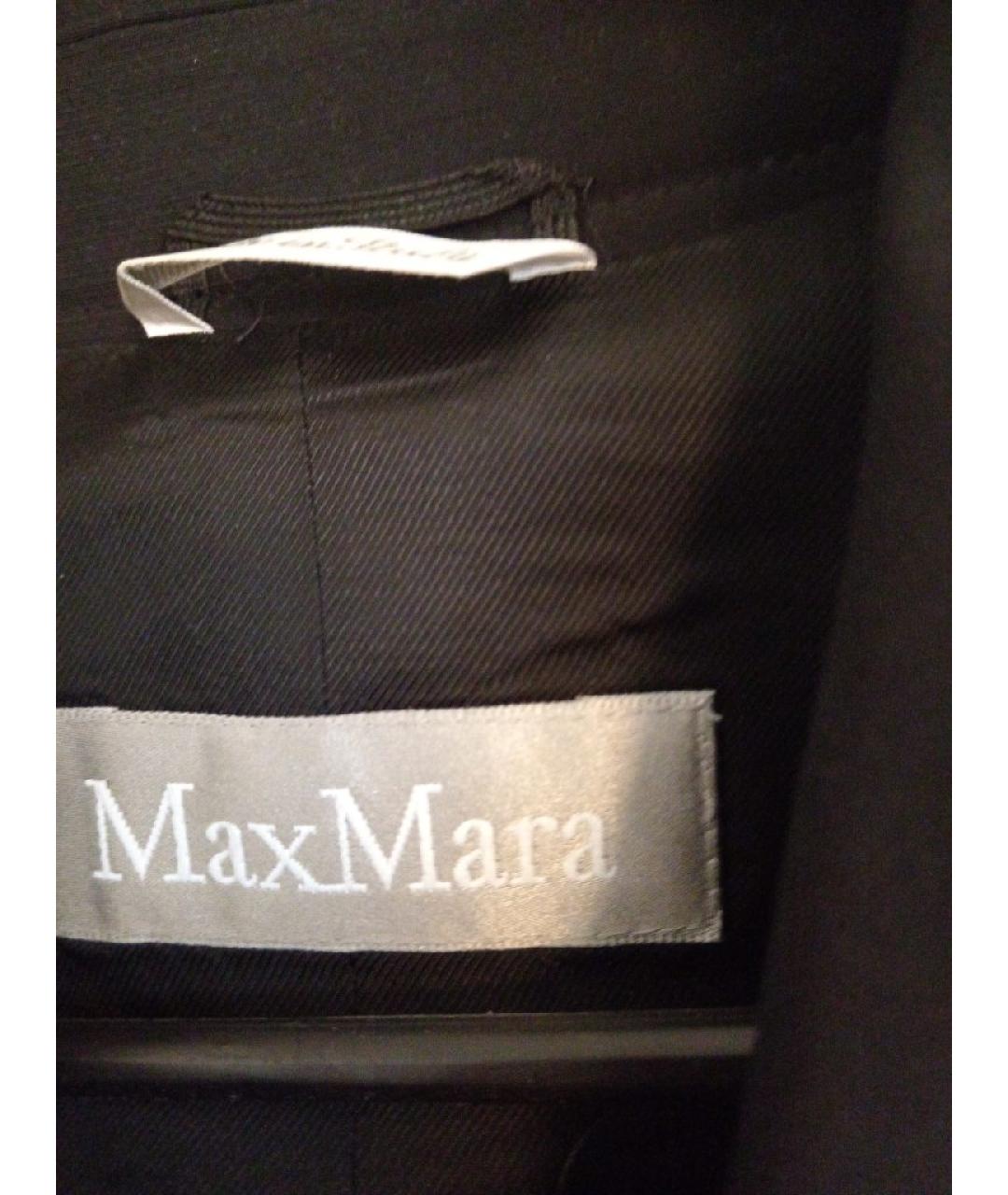 'S MAX MARA Черная полиэстеровая куртка, фото 2