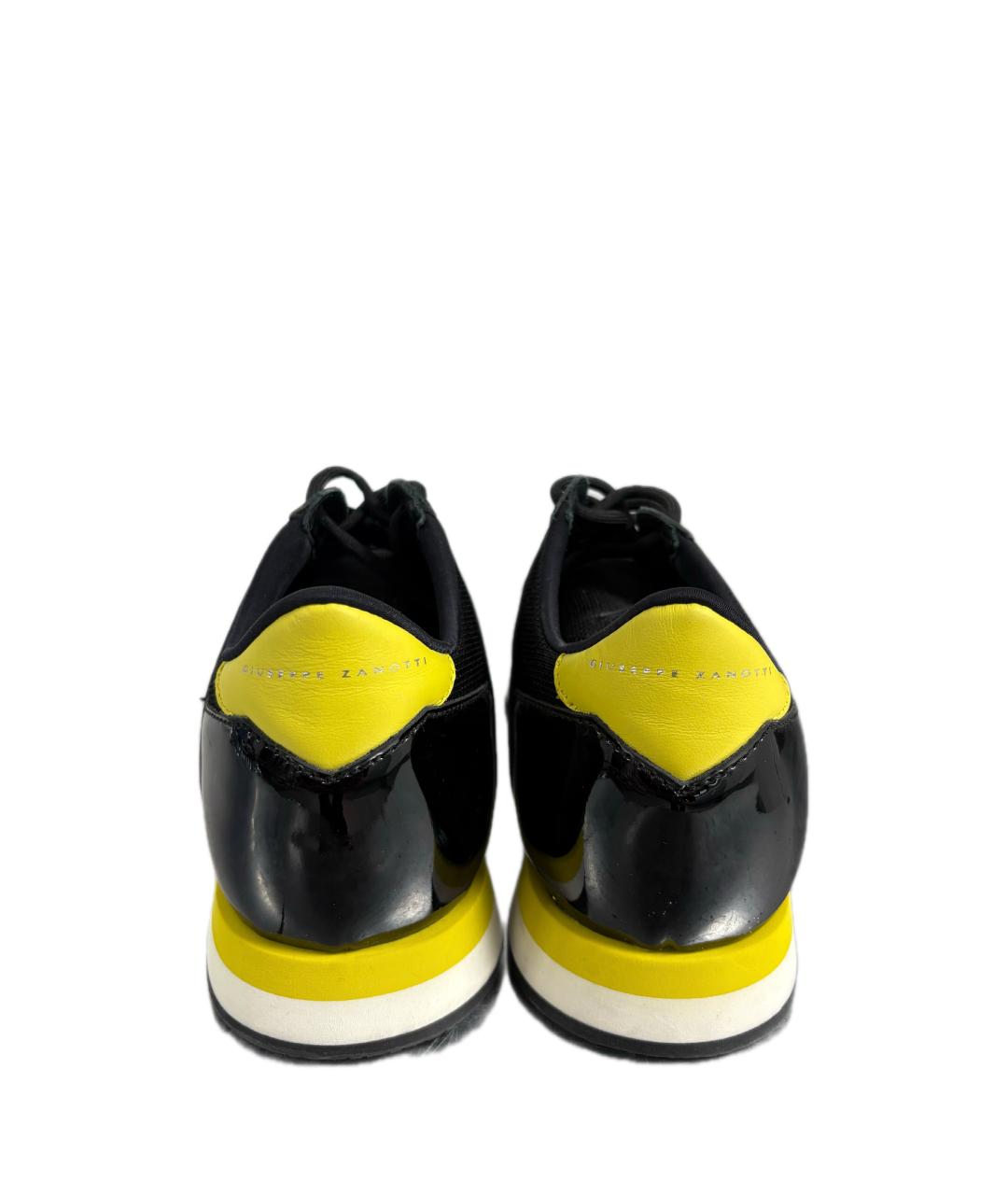 GIUSEPPE ZANOTTI DESIGN Черные низкие кроссовки / кеды, фото 3