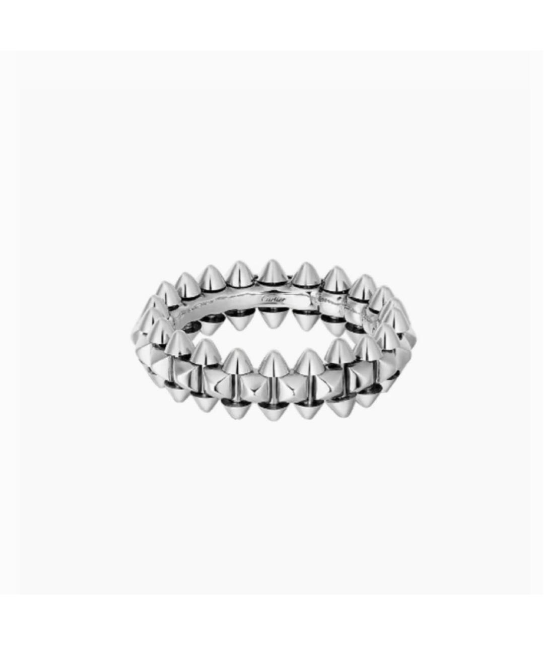 CARTIER Белое кольцо из белого золота, фото 4