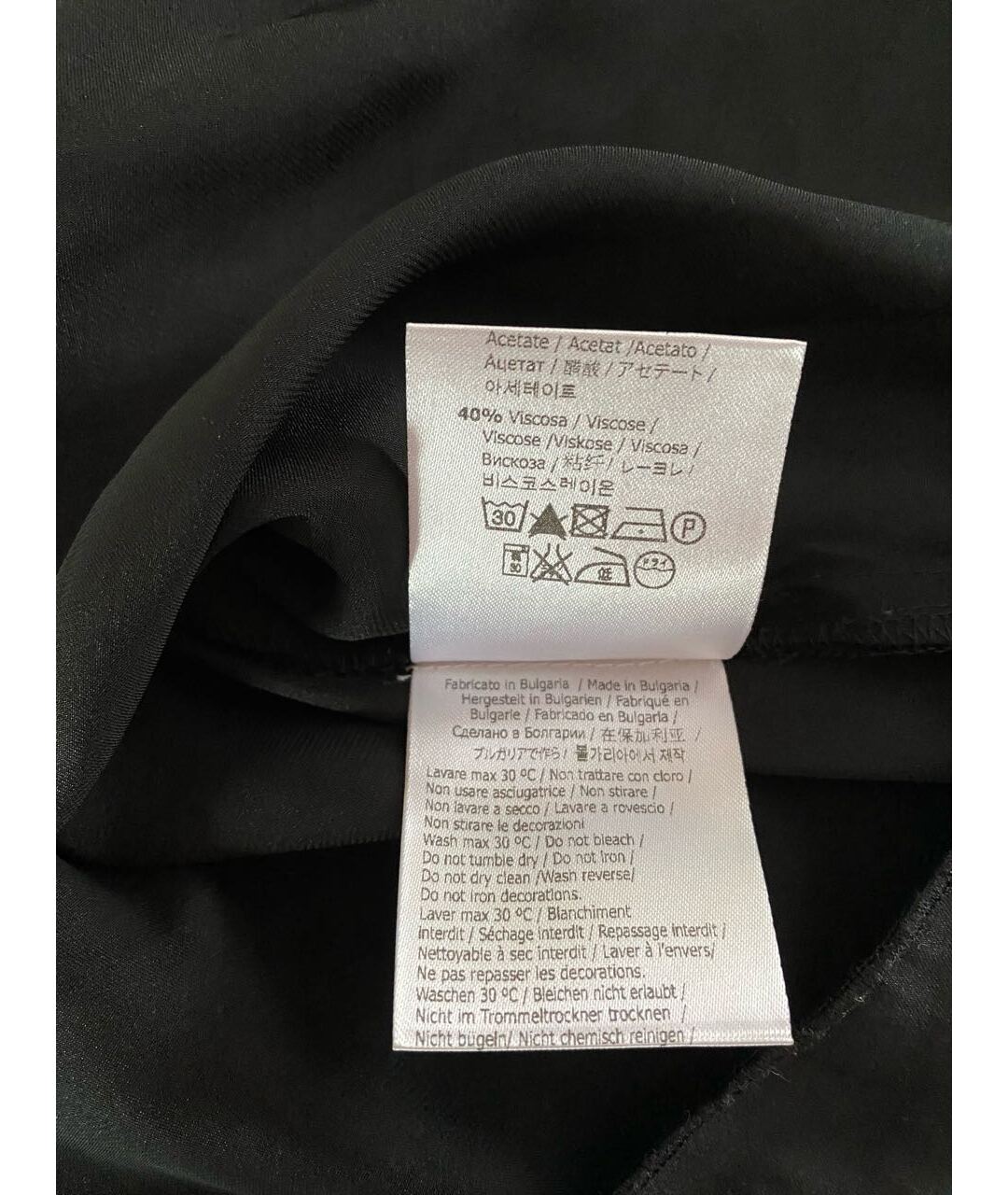 LIU JO Черное шифоновое коктейльное платье, фото 7