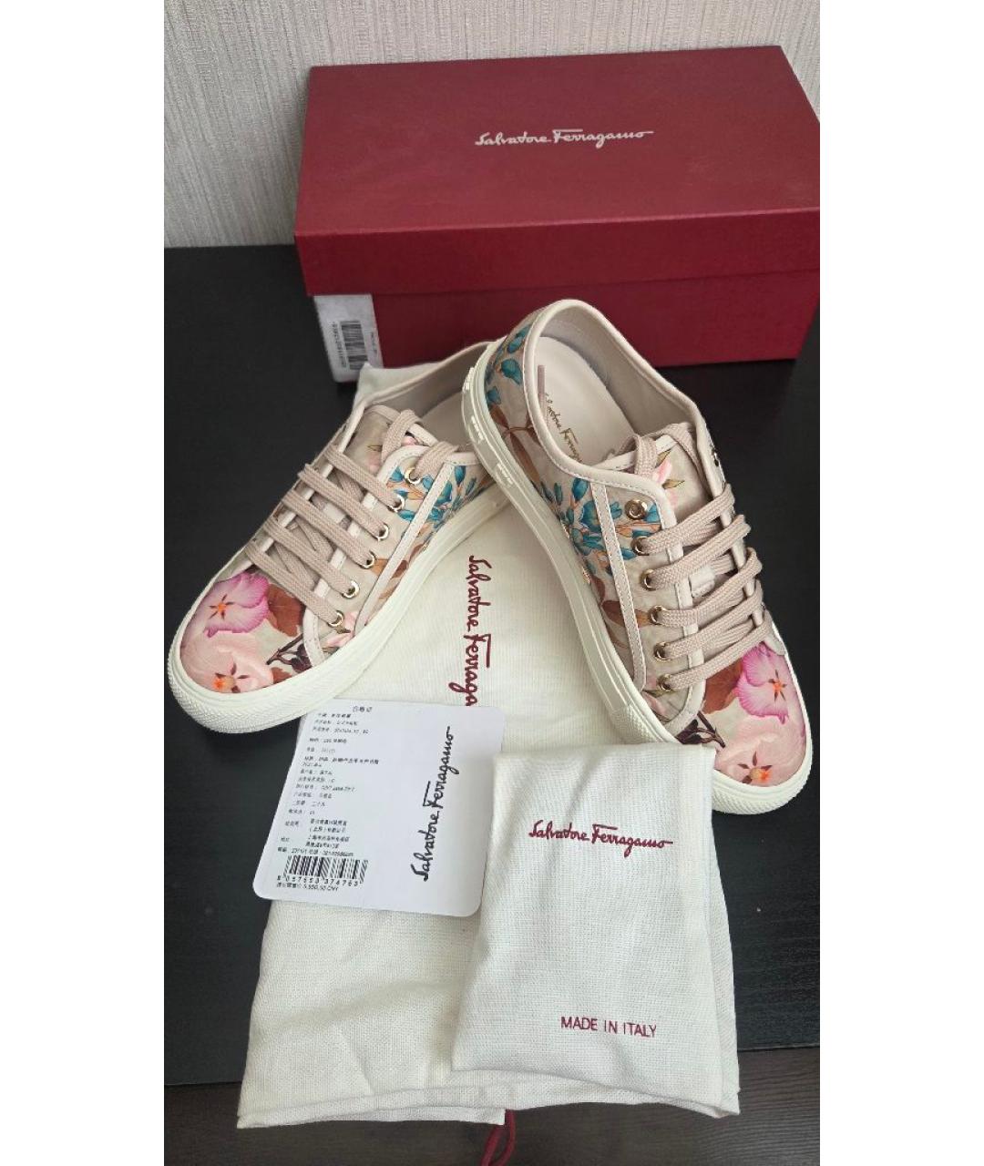 FERRAGAMO Мульти кеды, фото 2