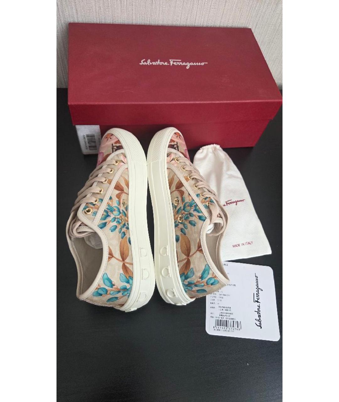 FERRAGAMO Мульти кеды, фото 7