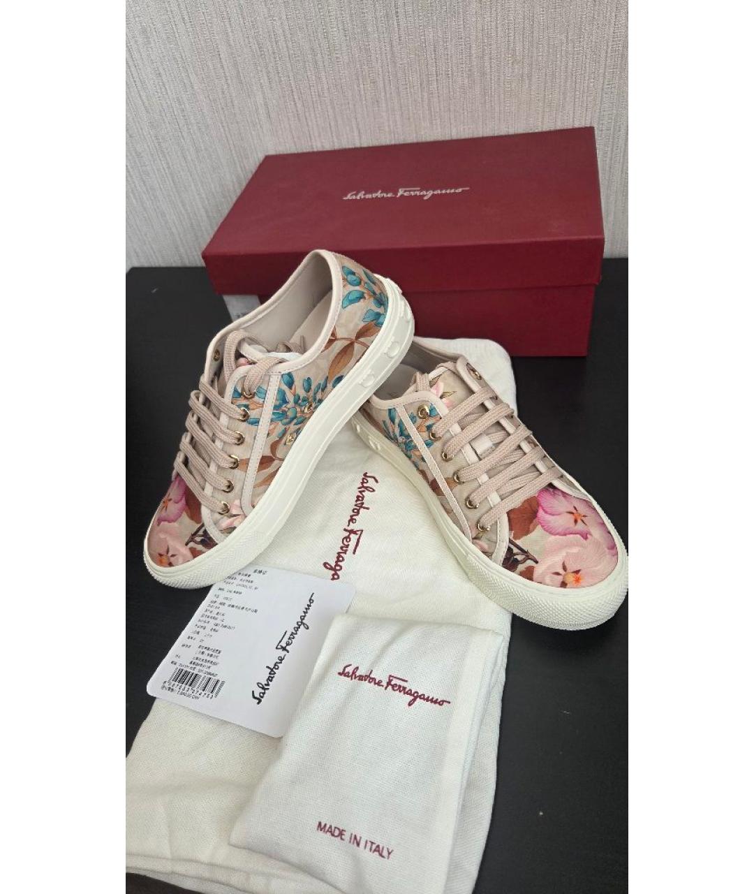 FERRAGAMO Мульти кеды, фото 10