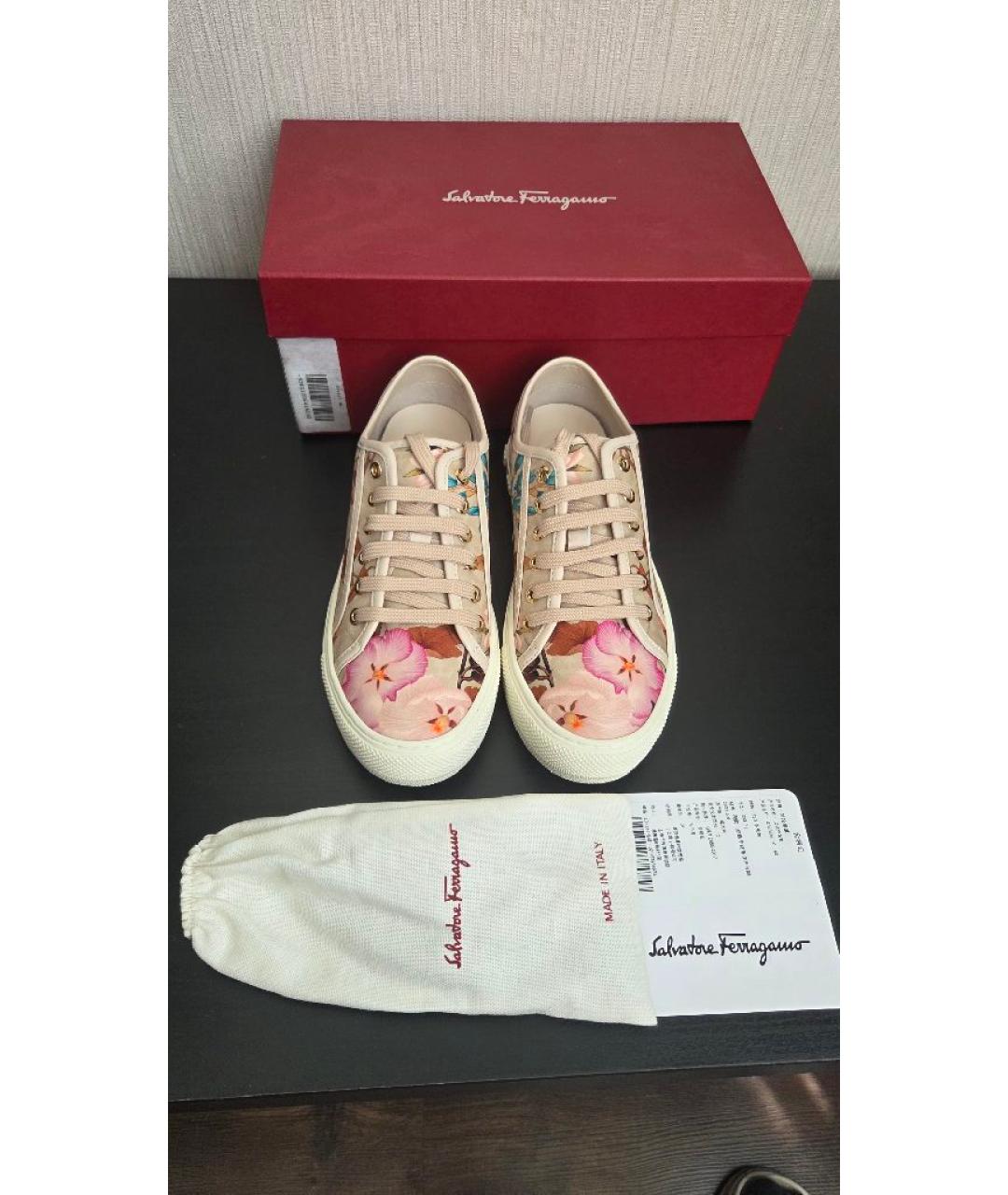 FERRAGAMO Мульти кеды, фото 3