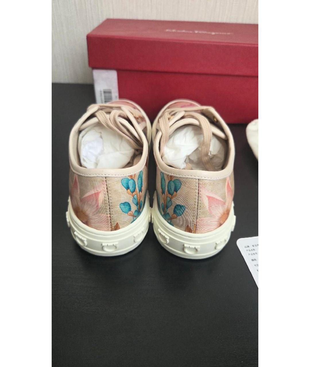 FERRAGAMO Мульти кеды, фото 4