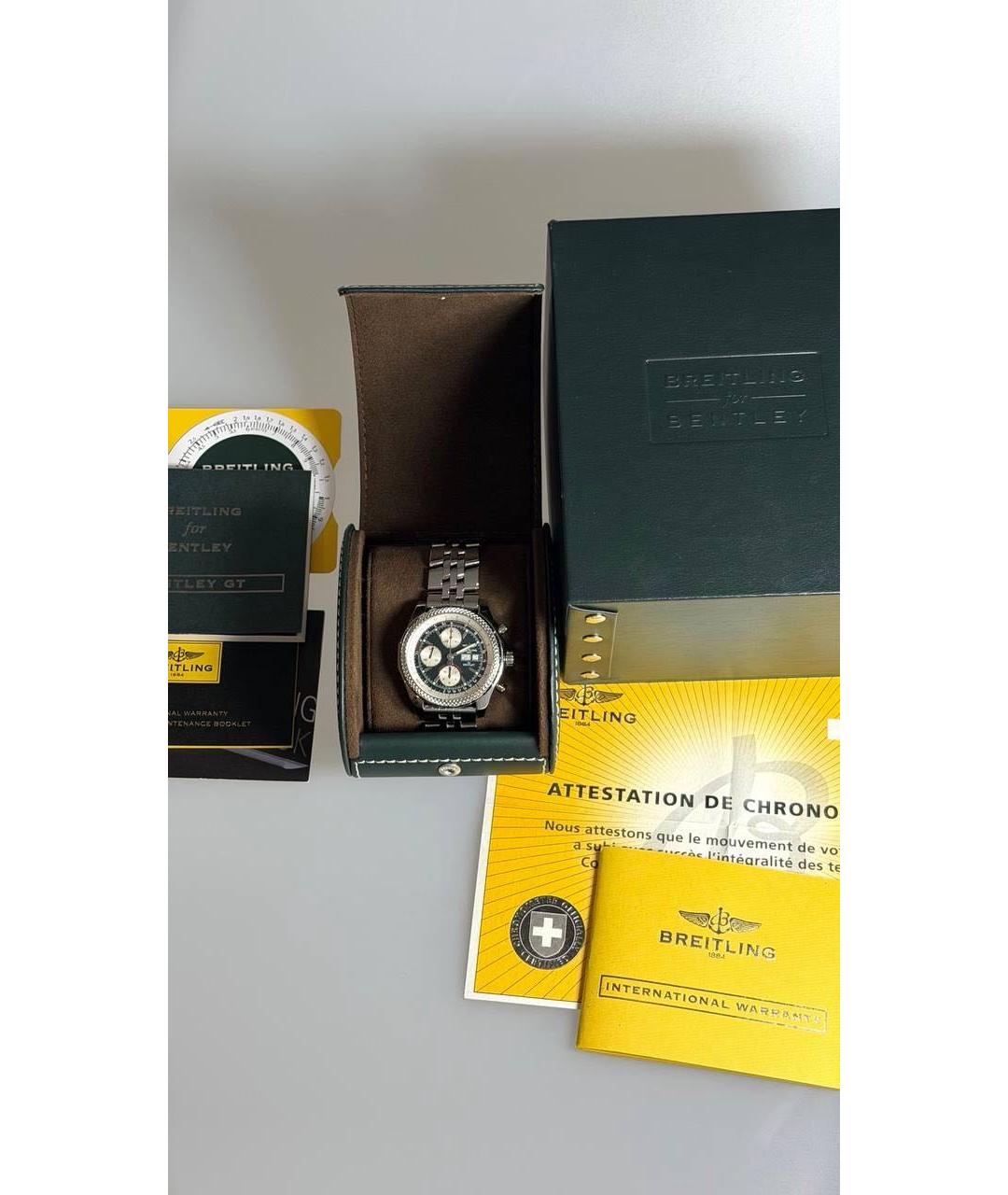 BREITLING Белые часы, фото 7