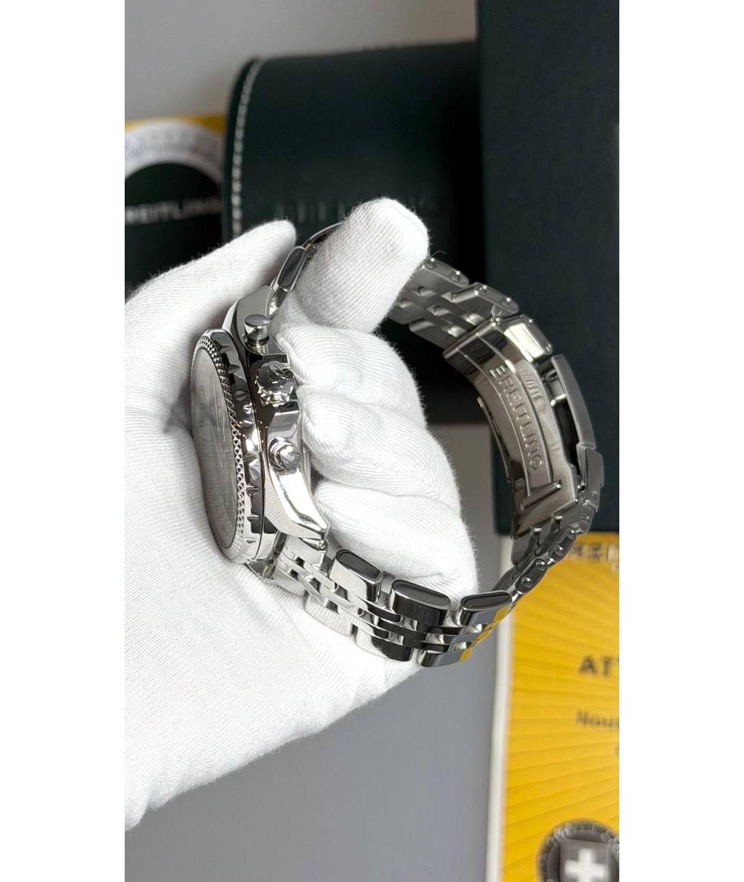 BREITLING Белые часы, фото 5