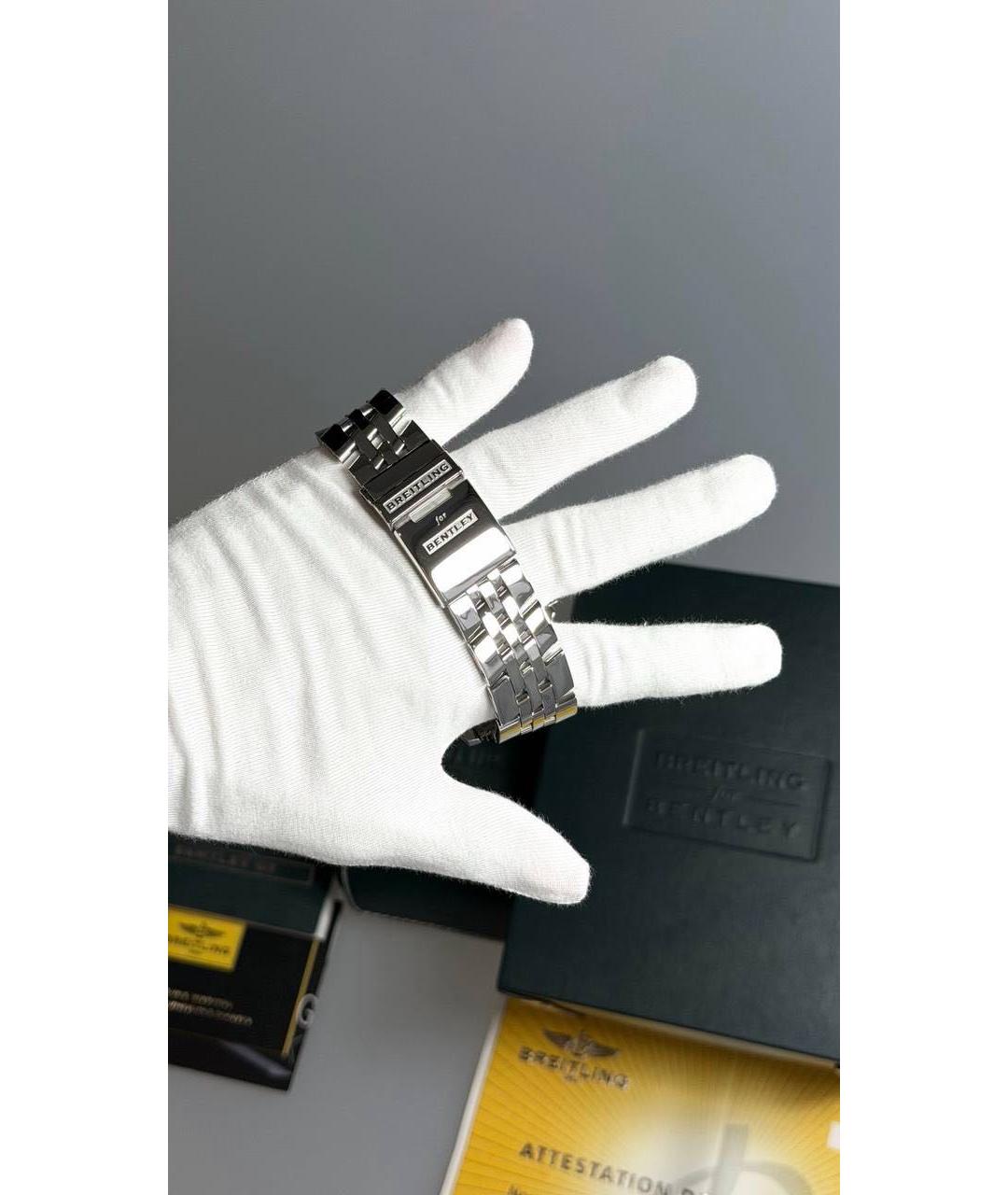 BREITLING Белые часы, фото 4