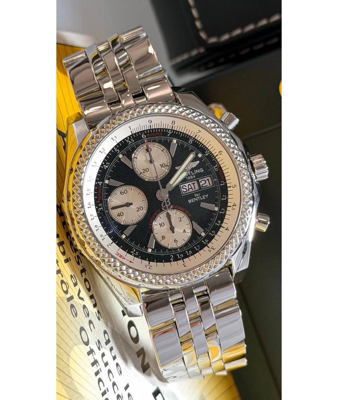 BREITLING Белые часы, фото 2