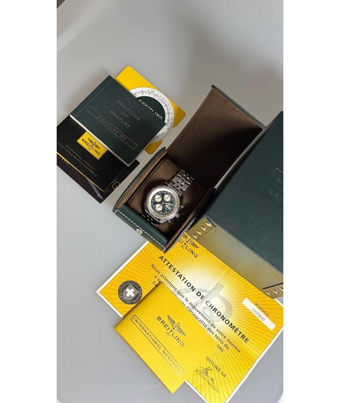 BREITLING Белые часы, фото 8