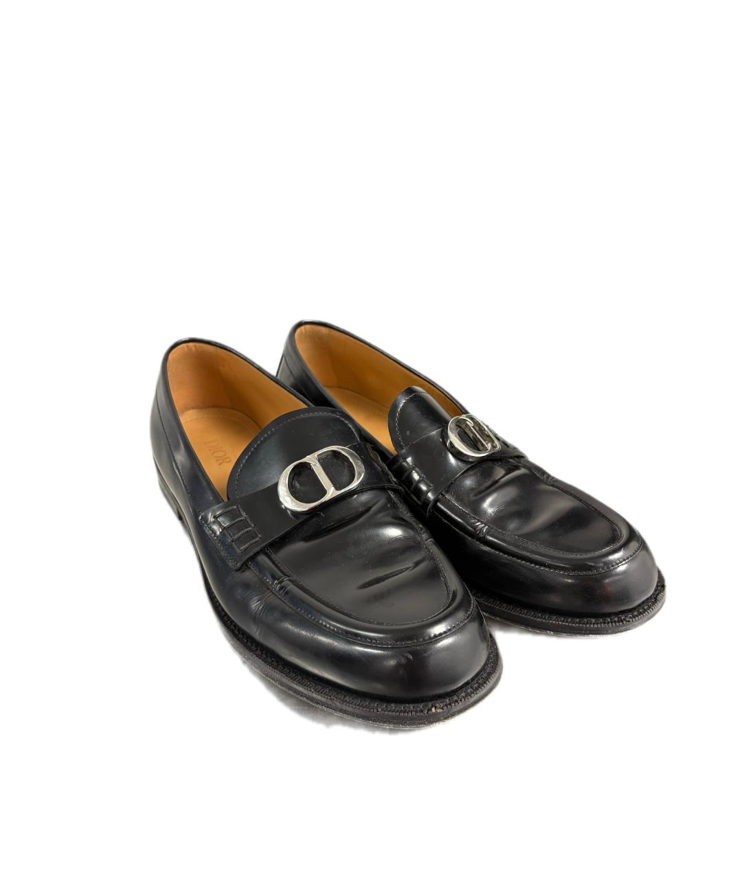 CHRISTIAN DIOR Черные лоферы, фото 2