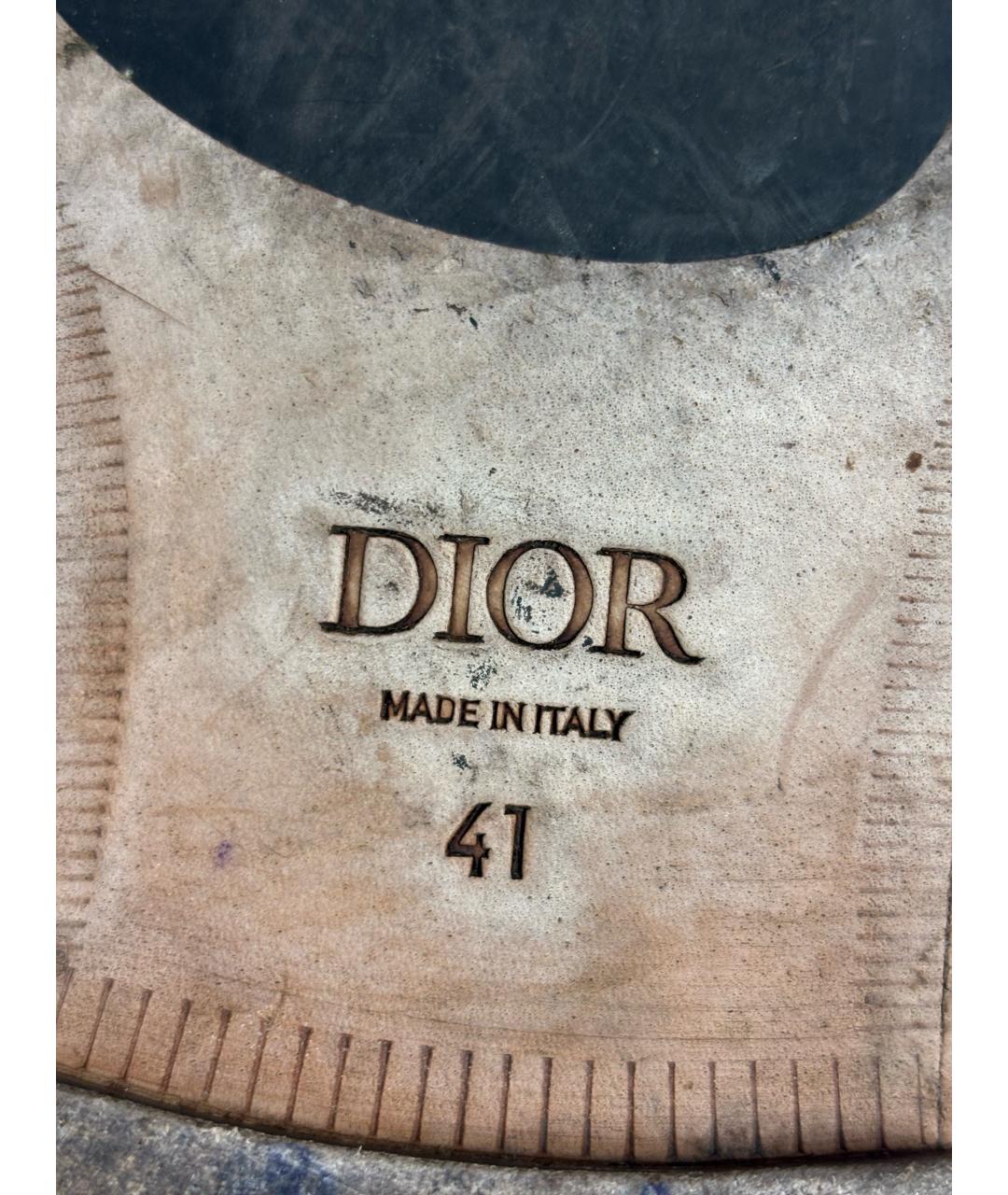 CHRISTIAN DIOR Черные лоферы, фото 6