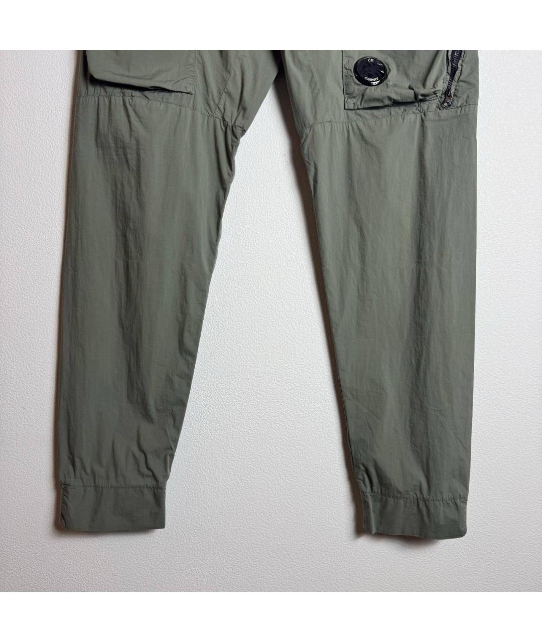 CP COMPANY Зеленые нейлоновые повседневные брюки, фото 7