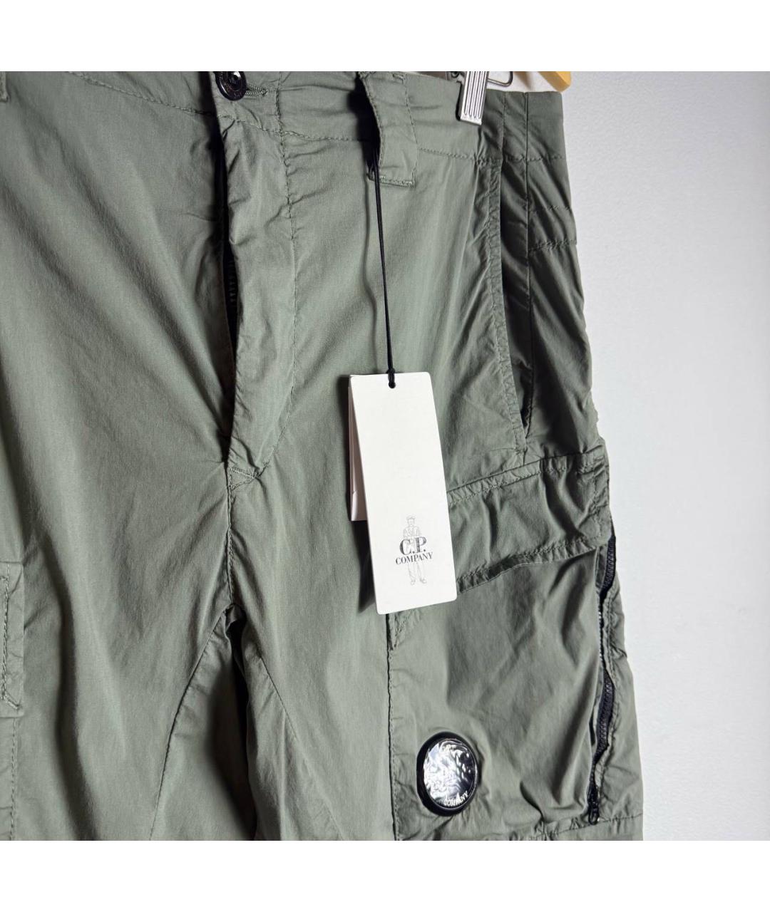 CP COMPANY Зеленые нейлоновые повседневные брюки, фото 6