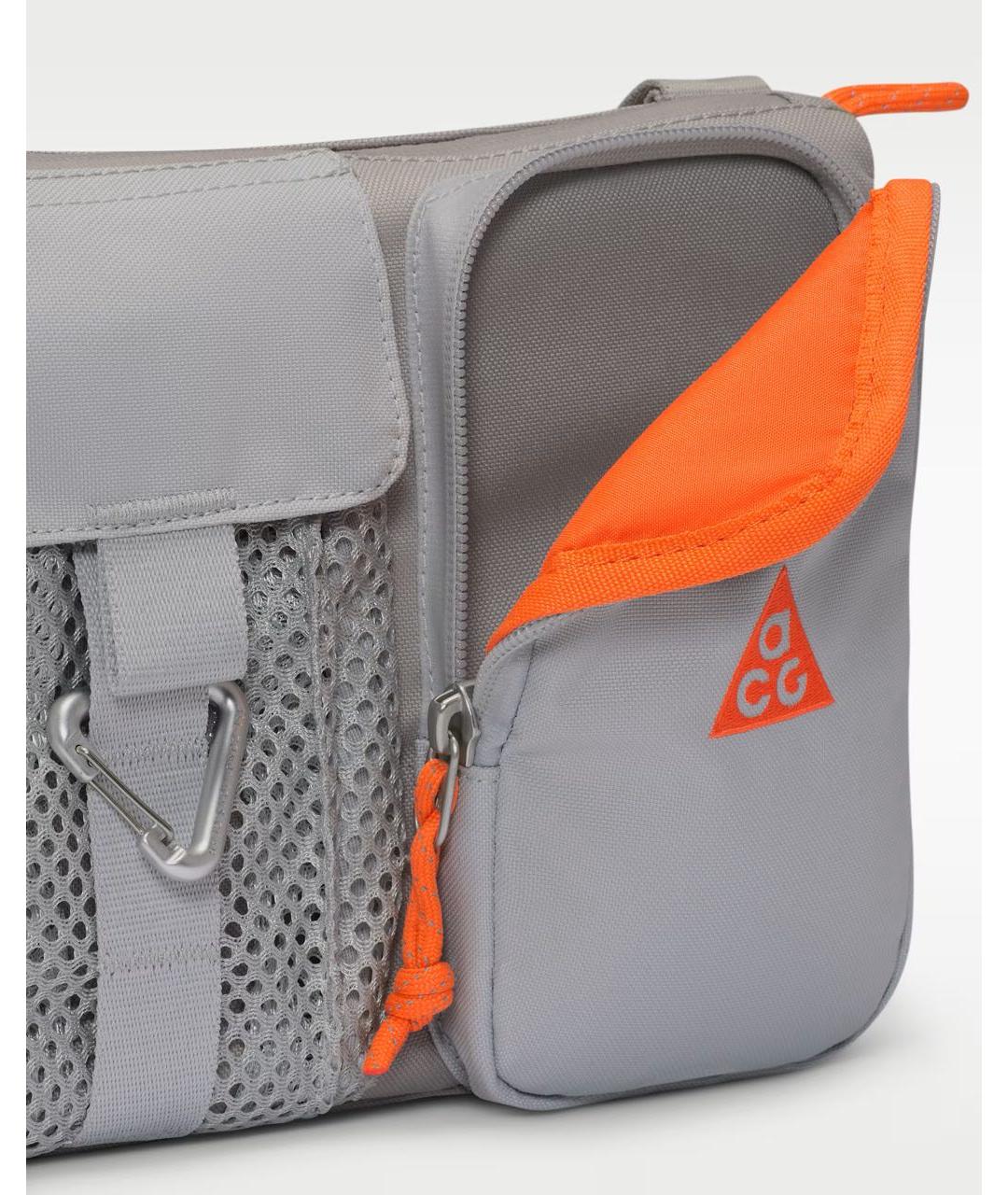 NIKE ACG Бежевая синтетическая сумка на плечо, фото 7