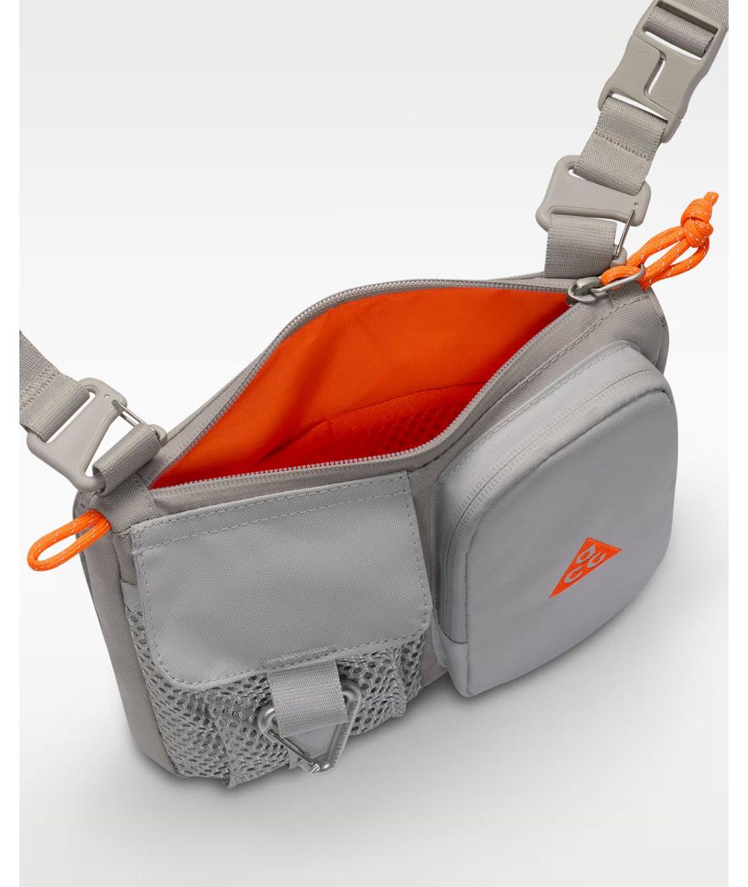 NIKE ACG Бежевая синтетическая сумка на плечо, фото 4