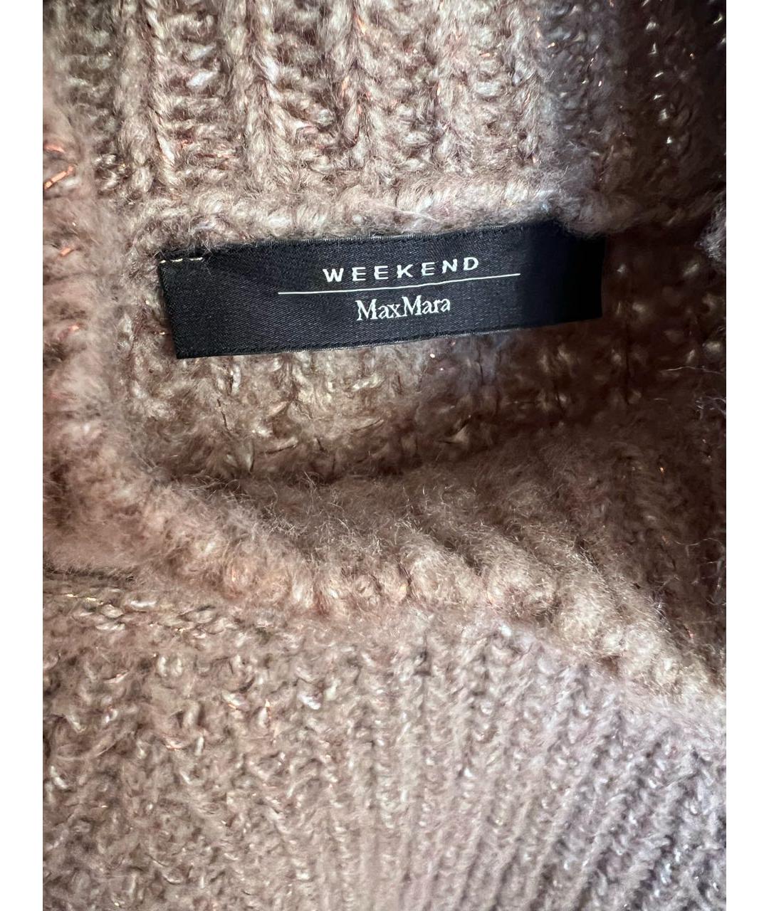 WEEKEND MAX MARA Бежевый джемпер / свитер, фото 3