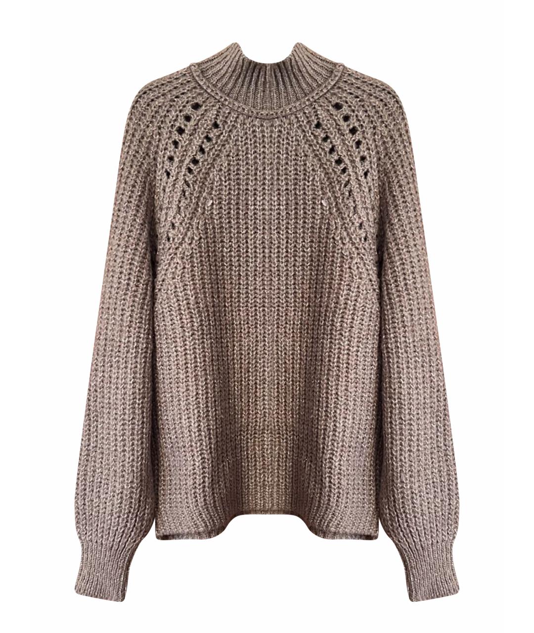 WEEKEND MAX MARA Бежевый джемпер / свитер, фото 1