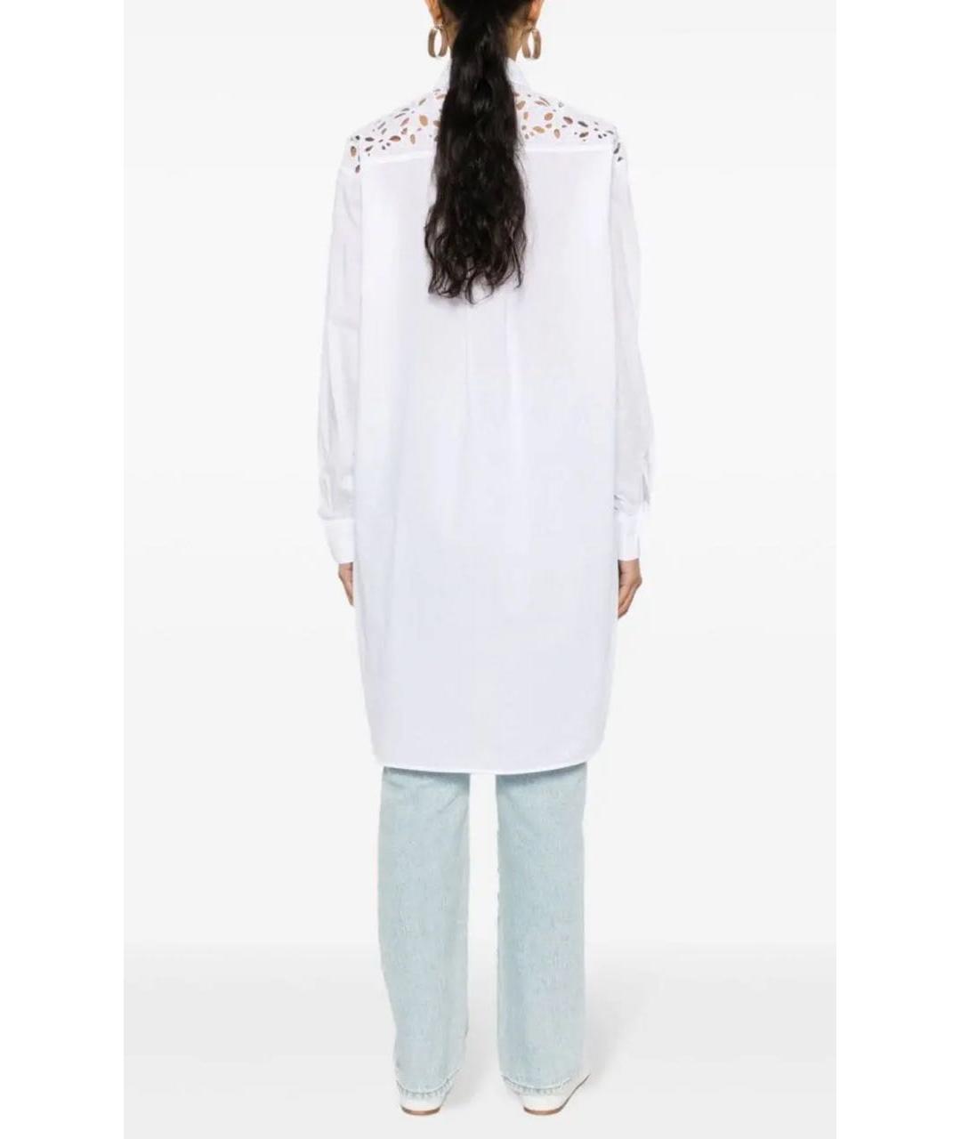 ERMANNO SCERVINO Белая рубашка, фото 4
