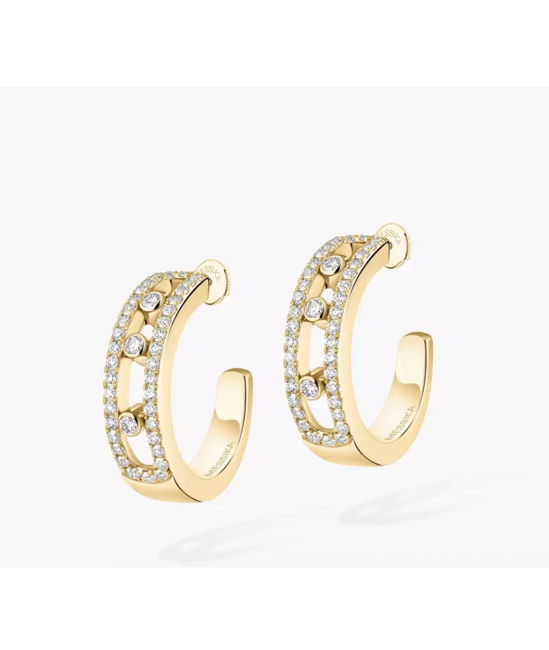 MESSIKA Золотые серьги из желтого золота, фото 4
