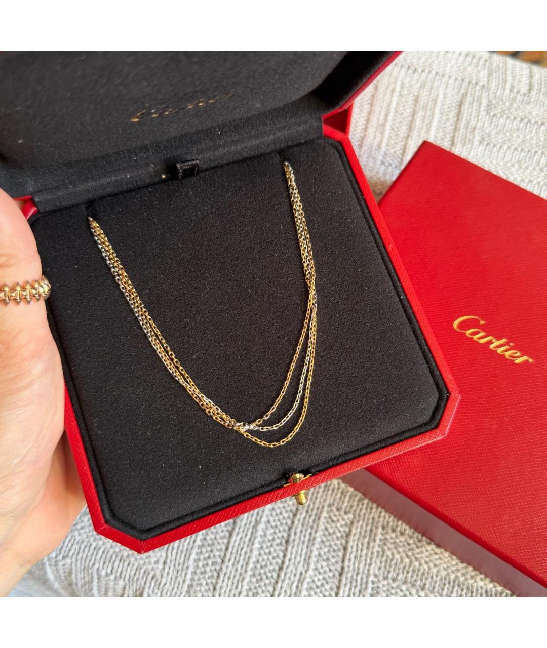 CARTIER Золотая цепочка из желтого золота, фото 8