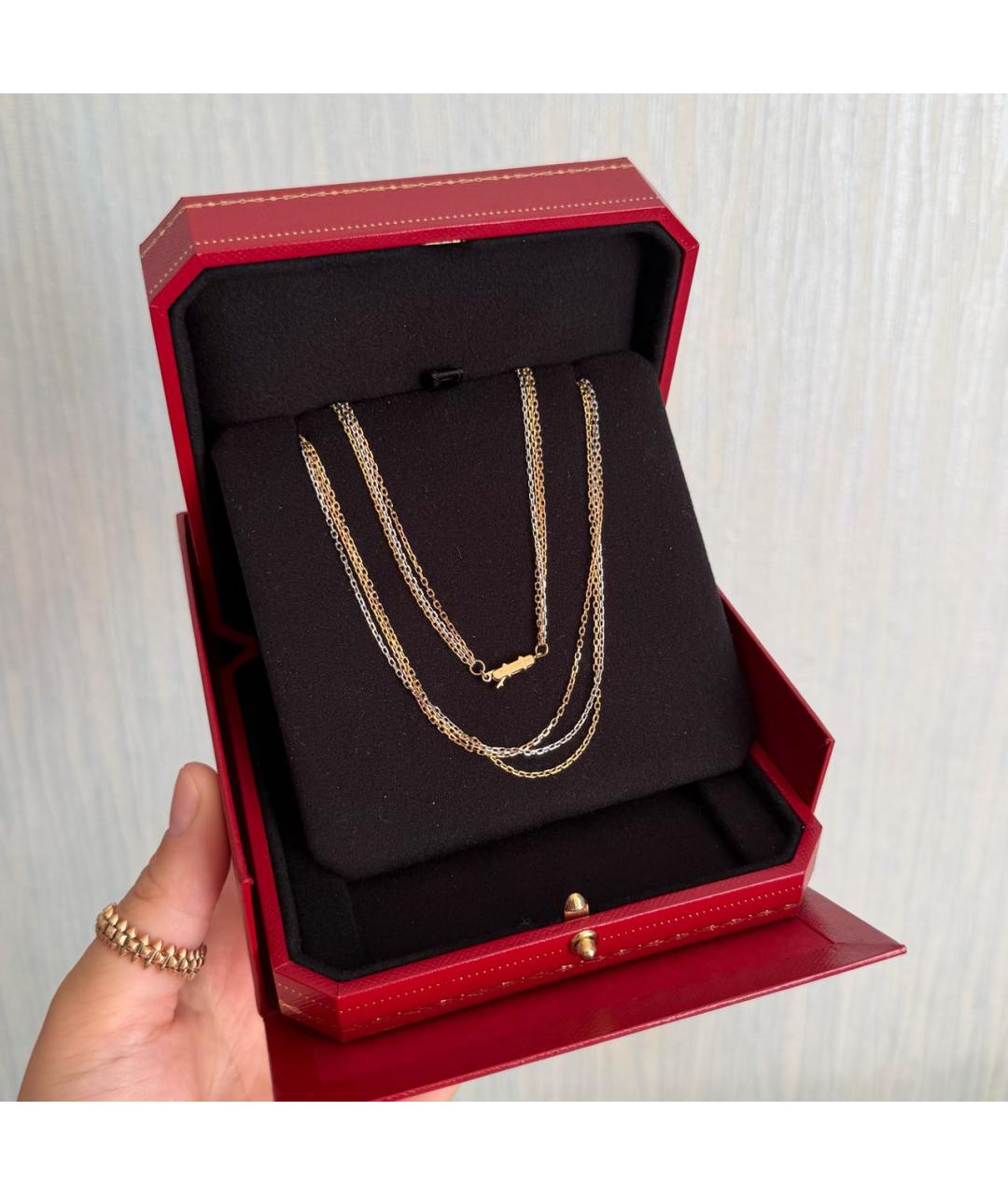 CARTIER Золотая цепочка из желтого золота, фото 2