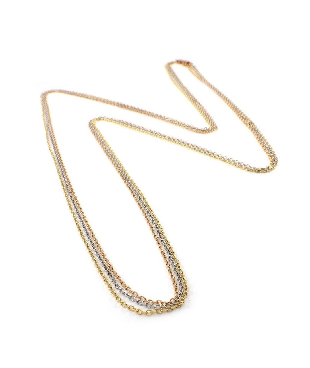 CARTIER Золотая цепочка из желтого золота, фото 1