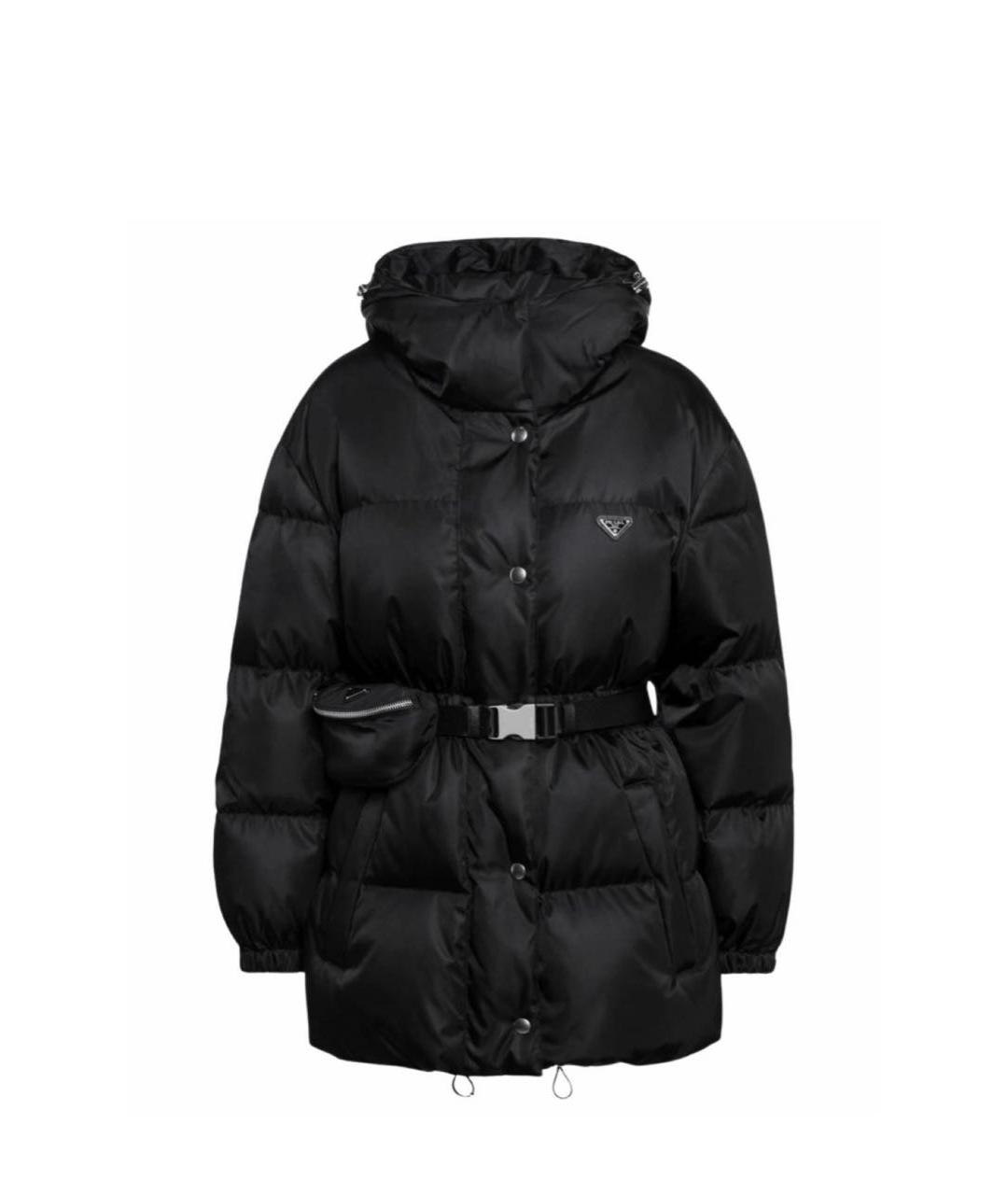 PRADA Черный пуховик, фото 4