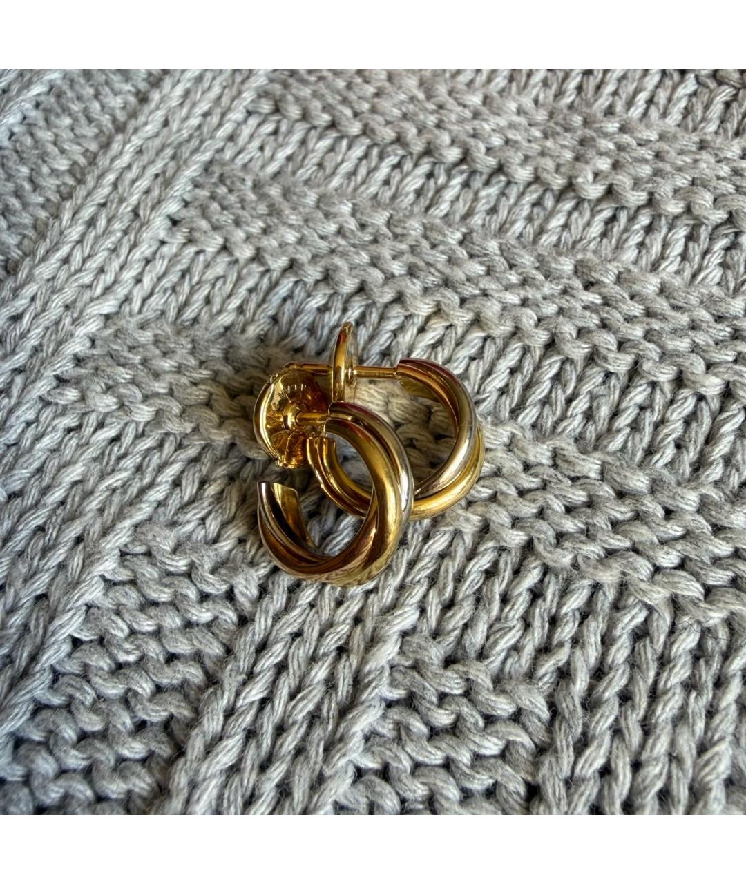 CARTIER Золотые серьги из желтого золота, фото 3