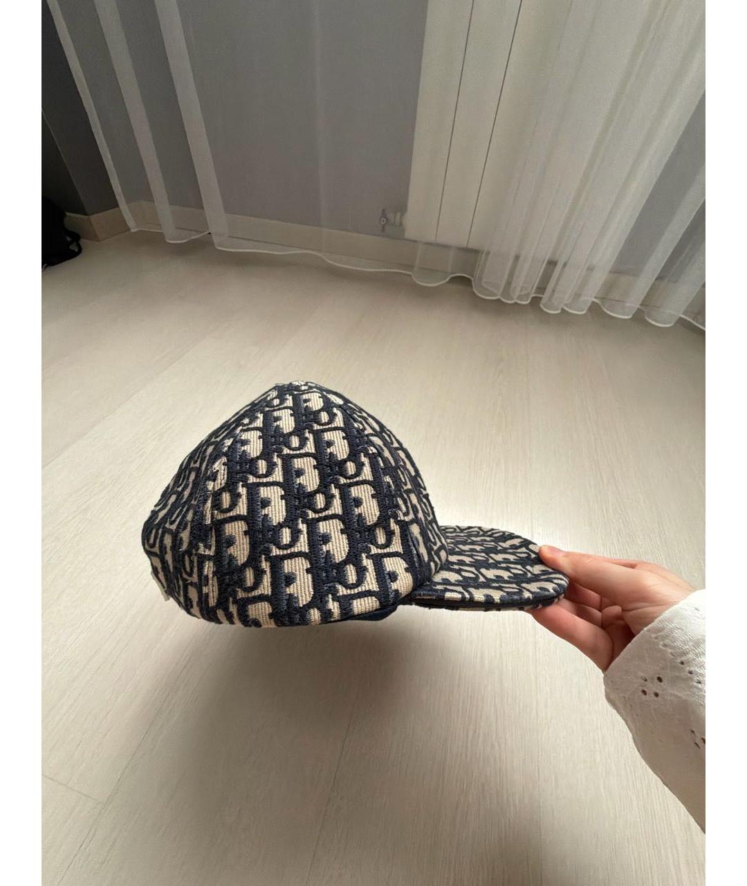 CHRISTIAN DIOR Темно-синяя кепка, фото 4