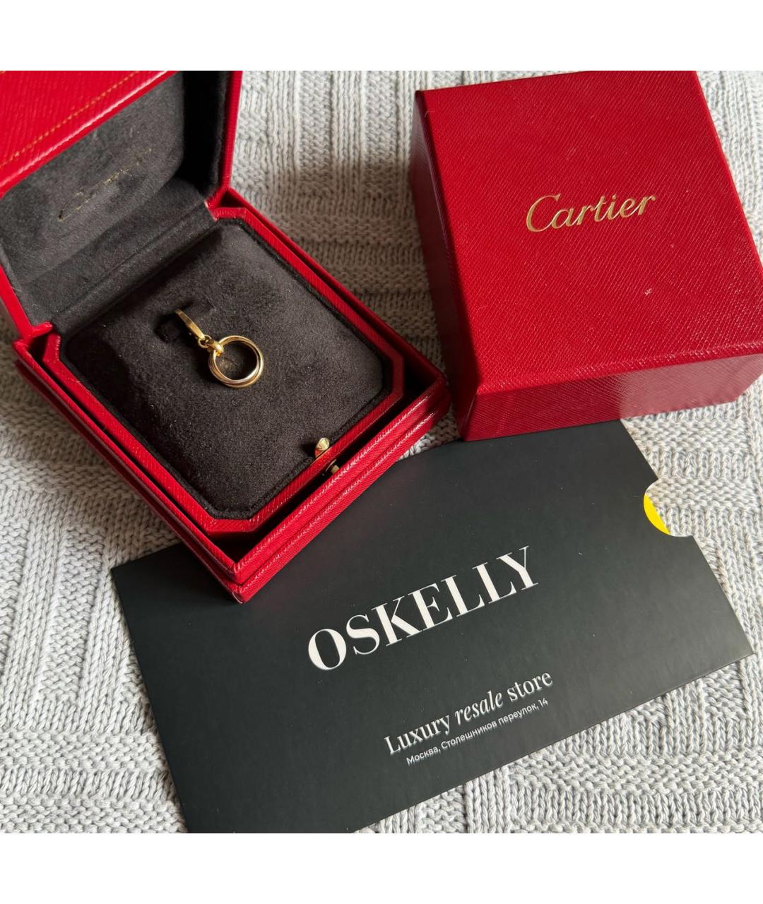 CARTIER Золотой кулон из розового золота, фото 2