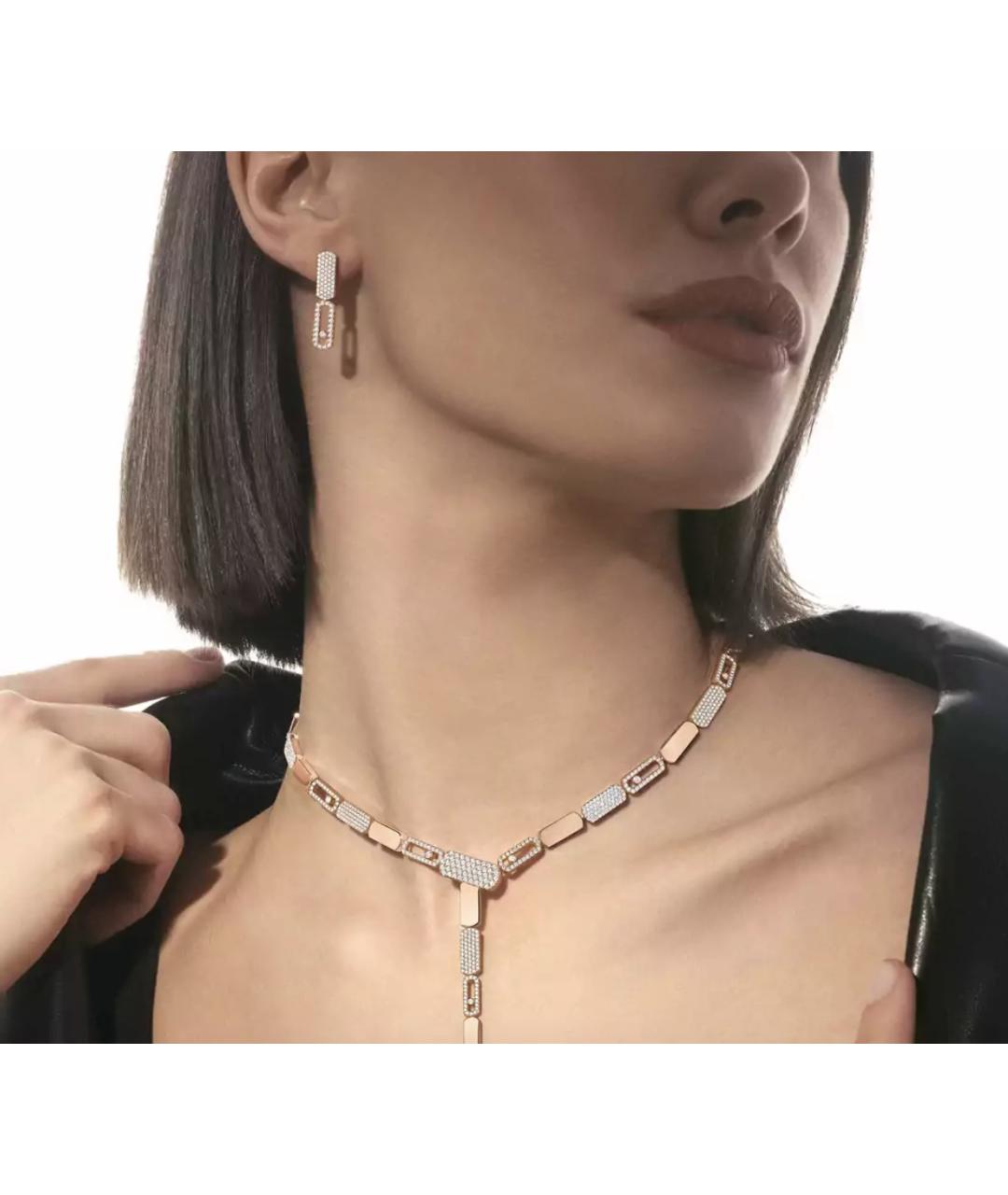 MESSIKA Золотые серьги из розового золота, фото 2