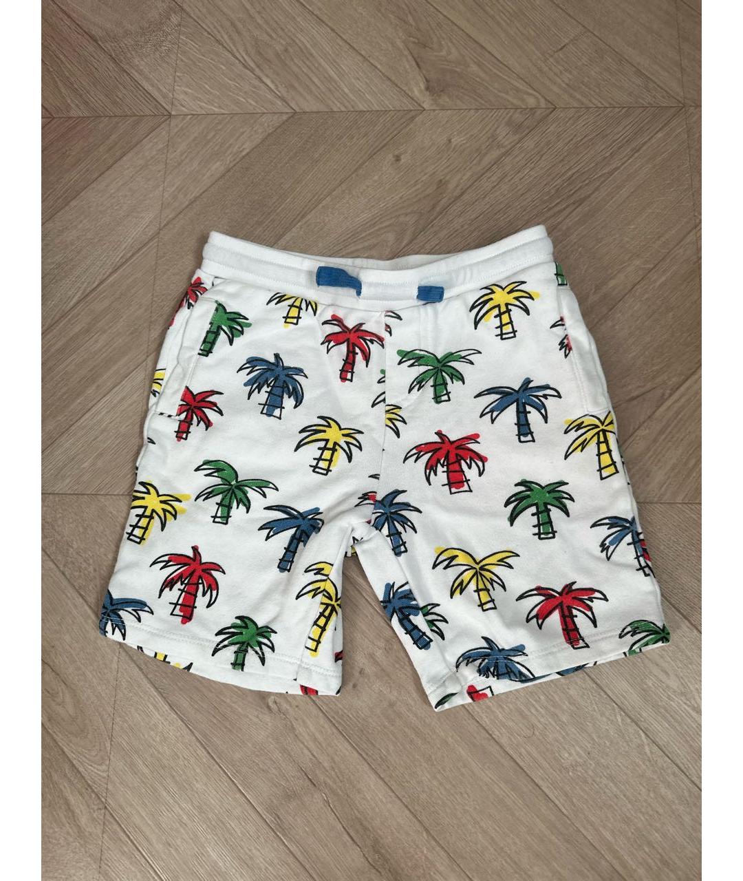 STELLA MCCARTNEY KIDS Белые хлопковые детские шорты, фото 4