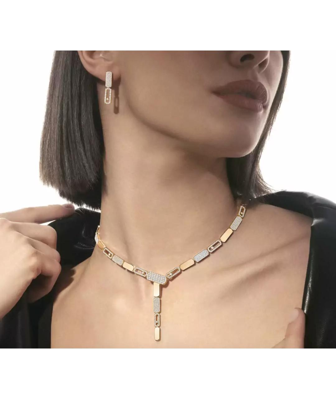 MESSIKA Золотые серьги из желтого золота, фото 2