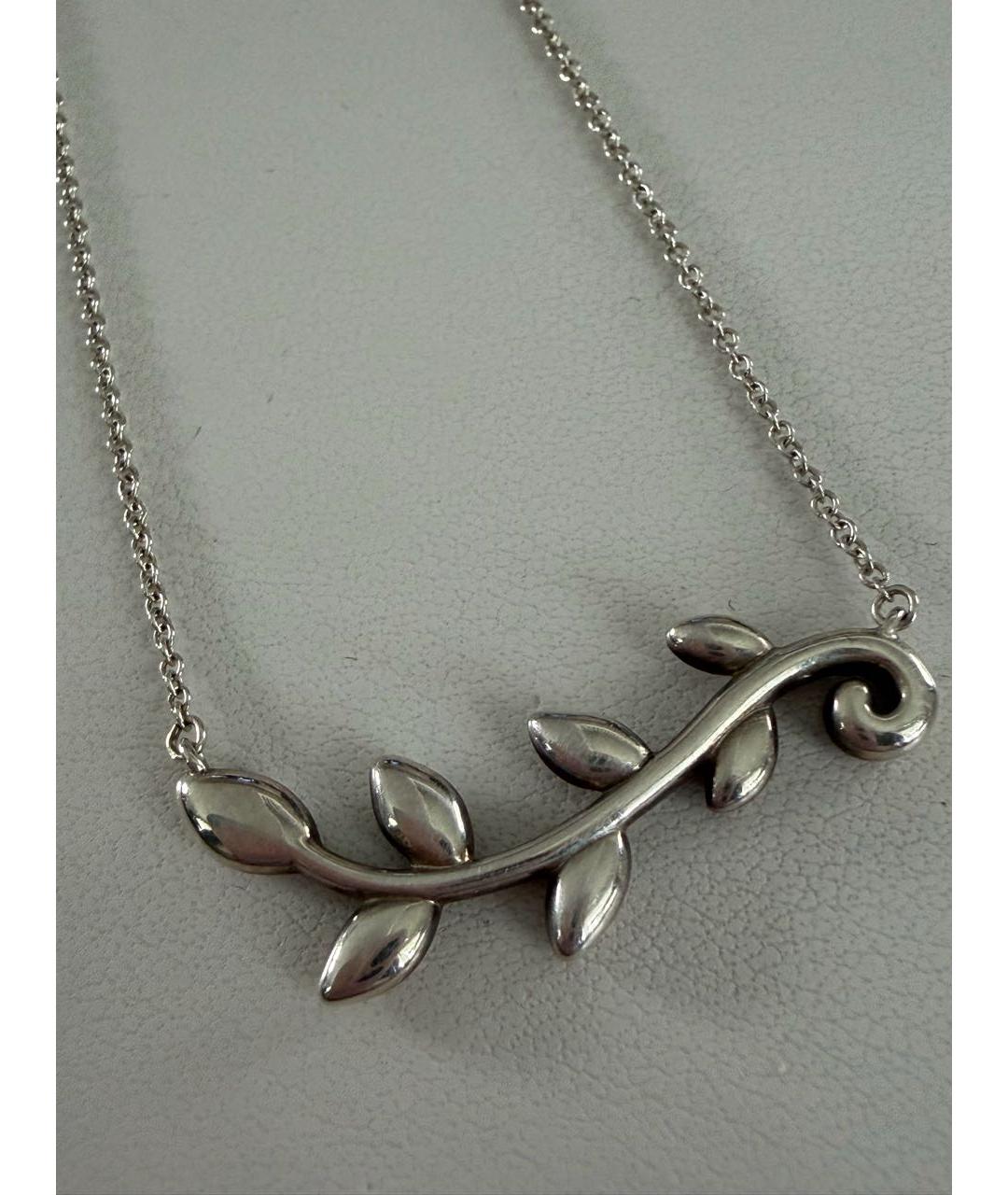 TIFFANY&CO Серебряное серебряное колье, фото 6