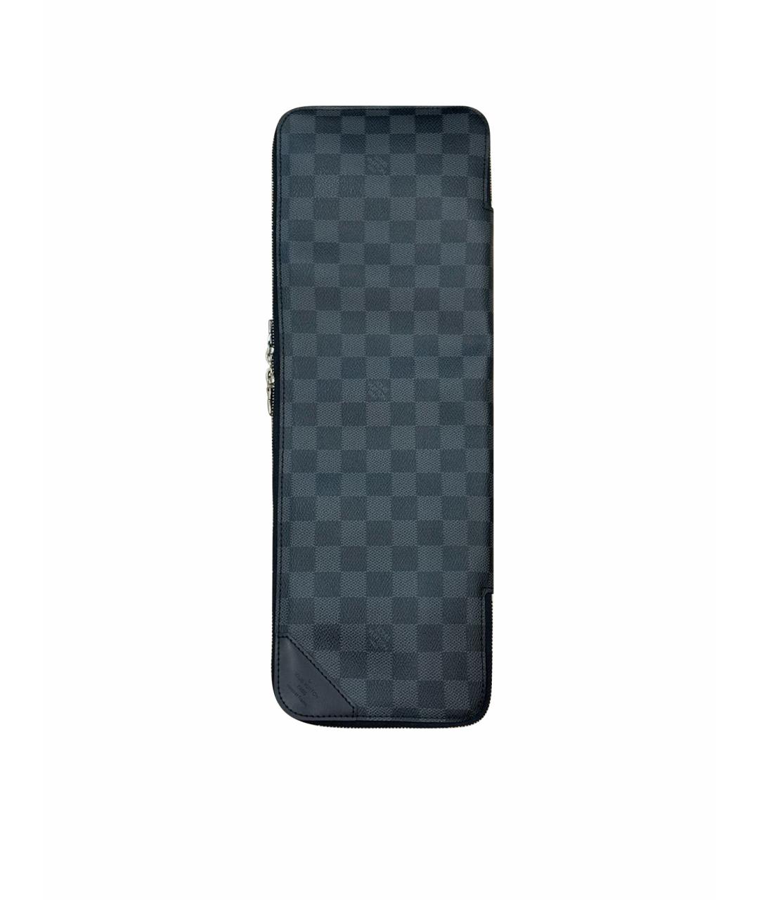 LOUIS VUITTON Черная барсетка, фото 1