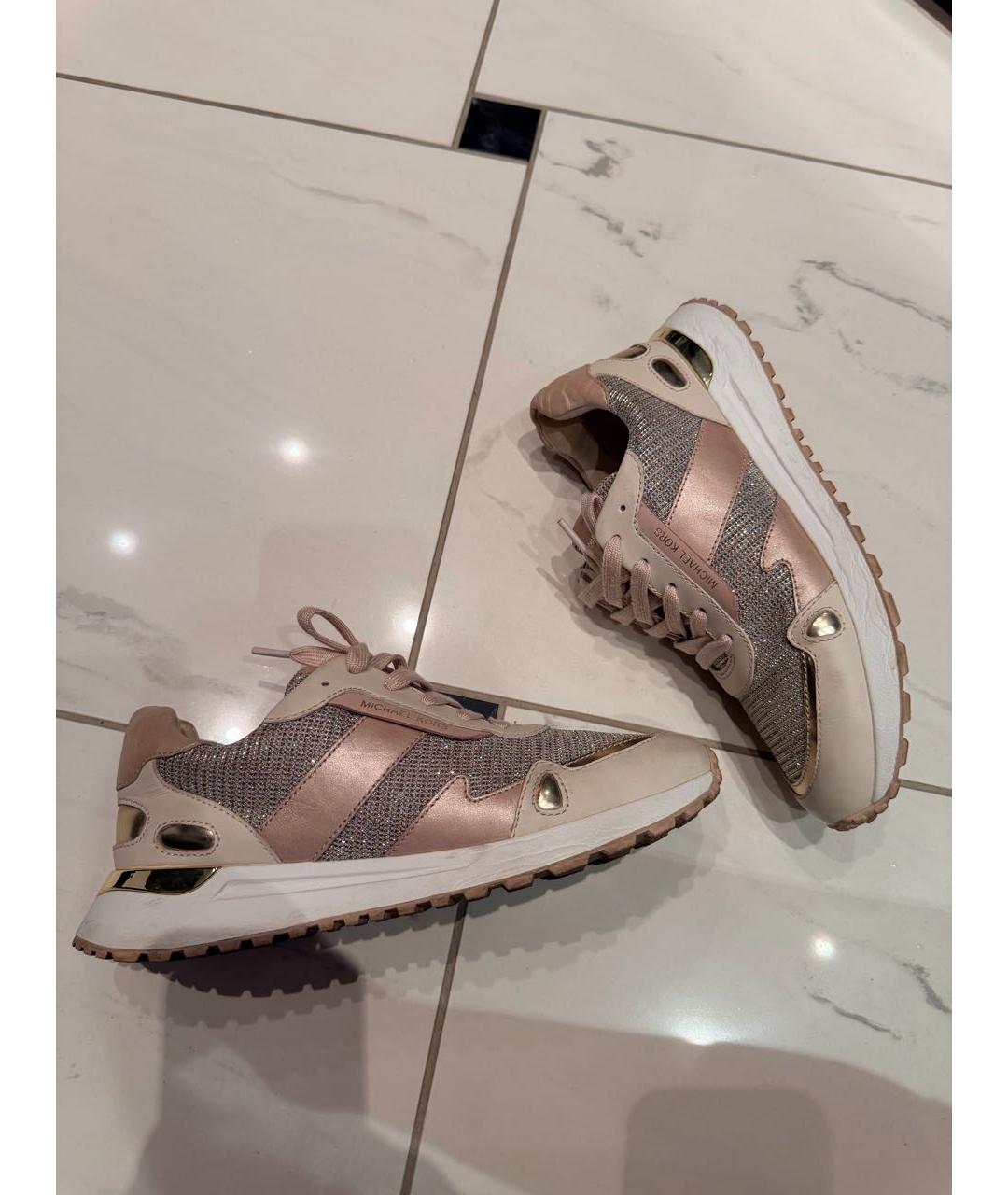 MICHAEL KORS Розовые кроссовки, фото 5