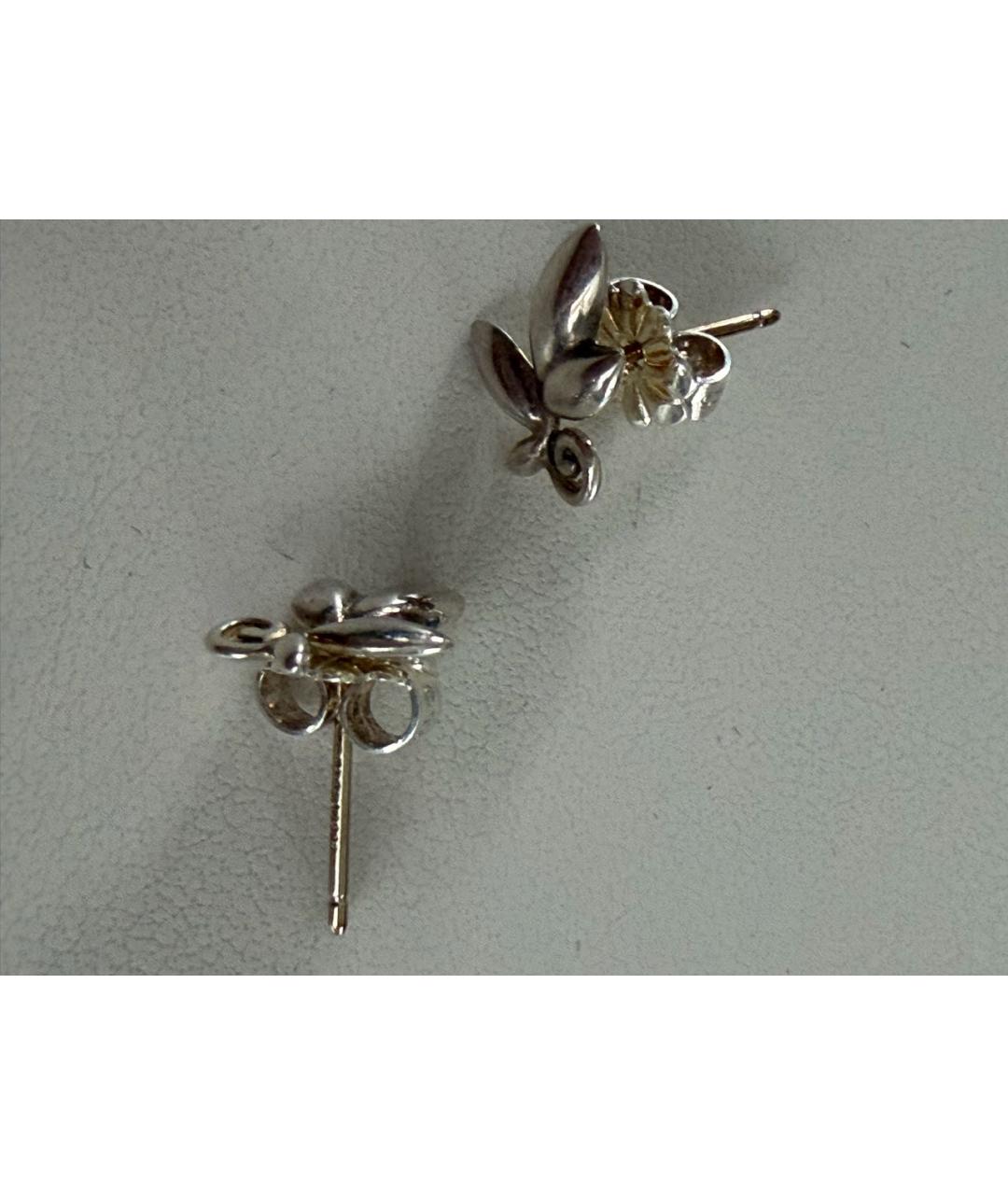 TIFFANY&CO Серебряные серебряные серьги, фото 2