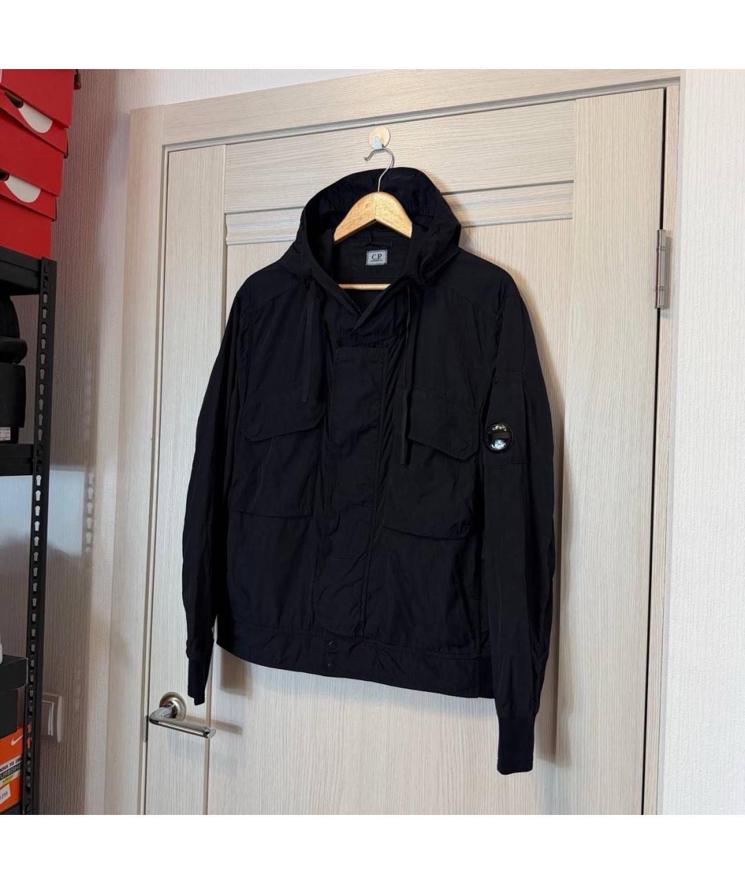 CP COMPANY Черная куртка, фото 5