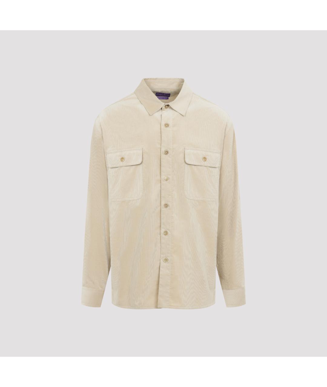 RALPH LAUREN PURPLE LABEL Хлопковая кэжуал рубашка, фото 3
